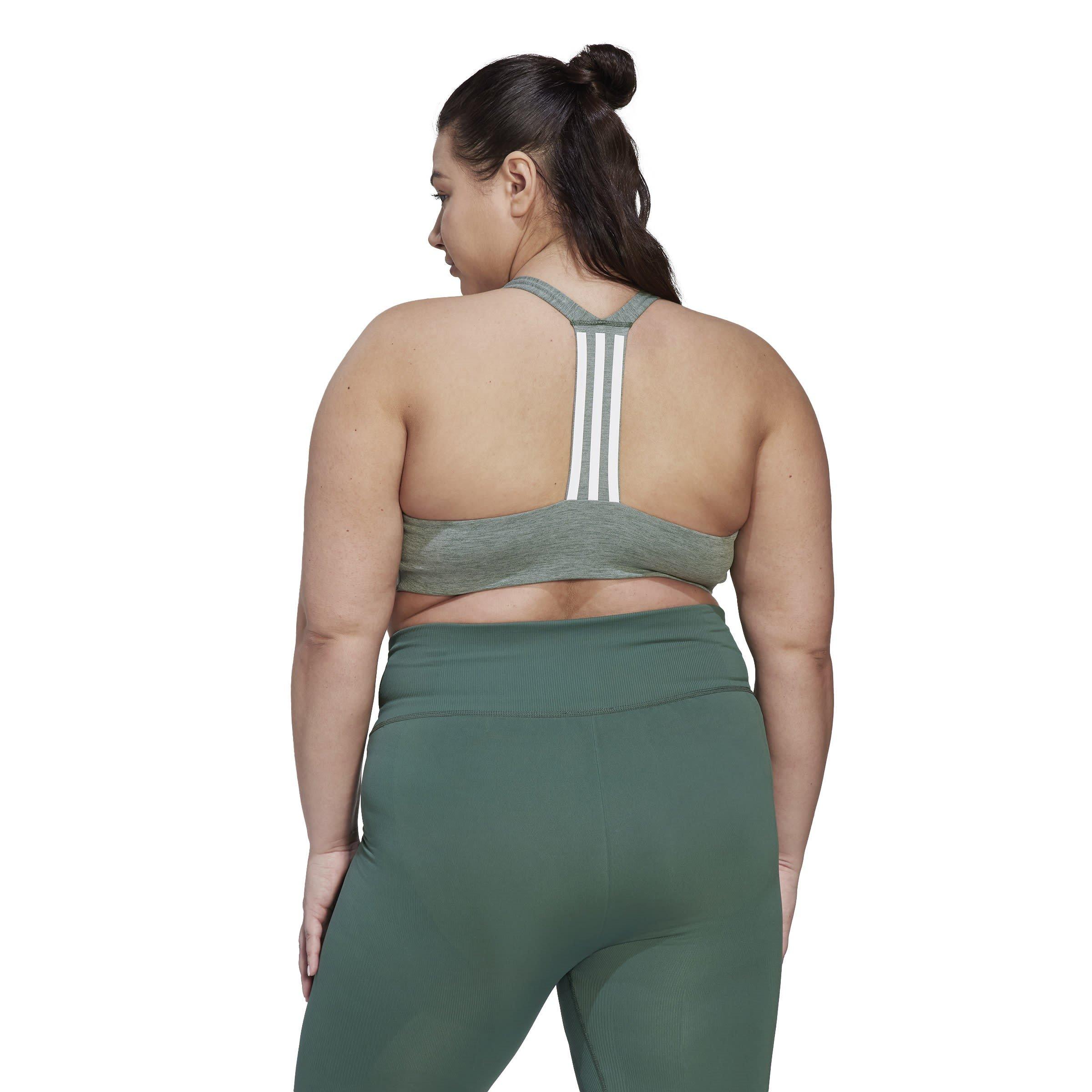 Grau - adidas - Medium Impact Sports Bra - 4