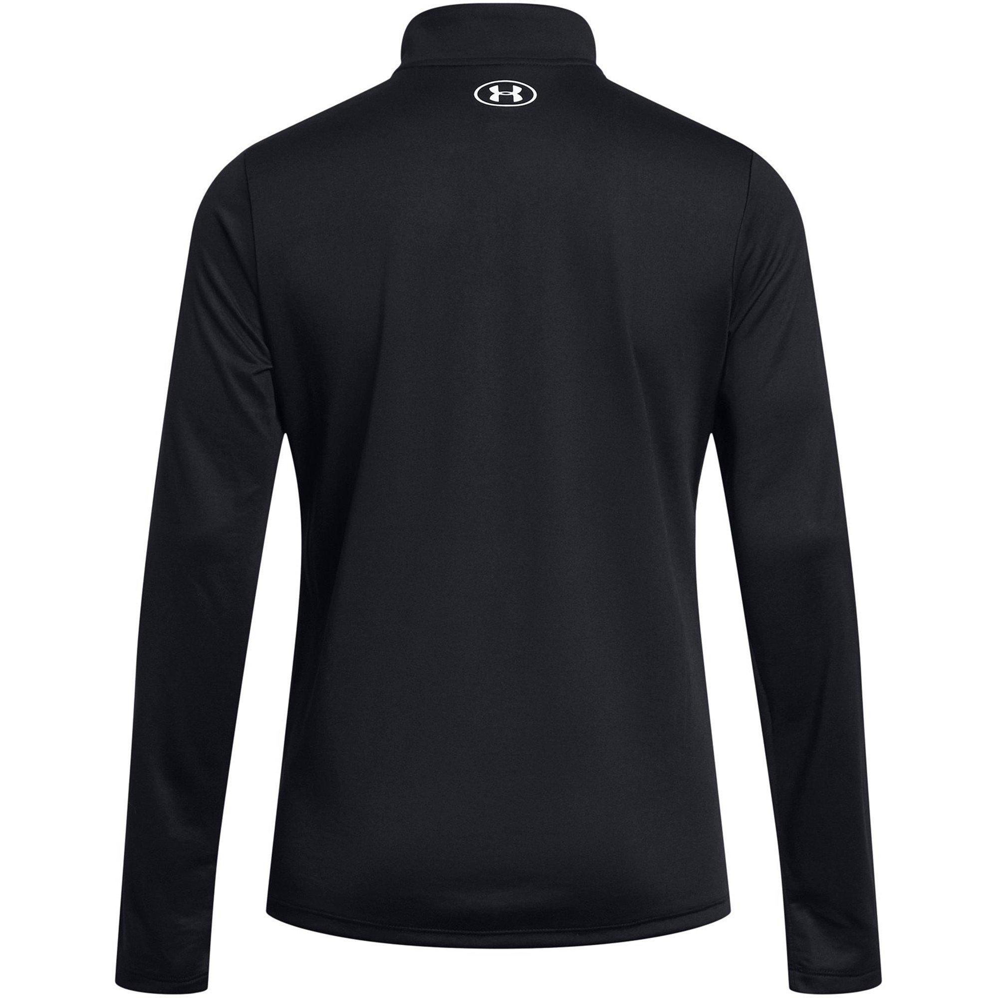 Black/White - Under Armour - Women's Long Sleeve Performance Gym Top - 2