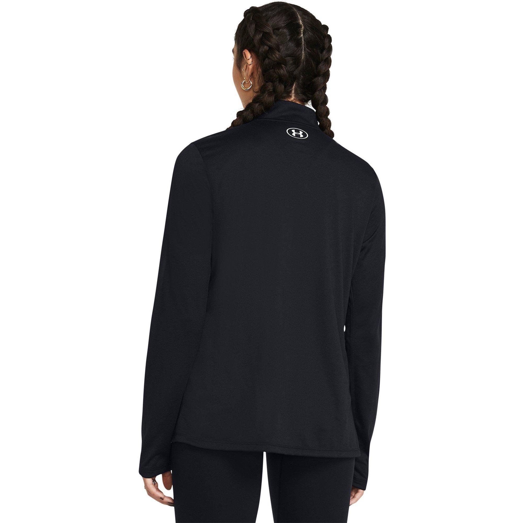 Black/White - Under Armour - Women's Long Sleeve Performance Gym Top - 4