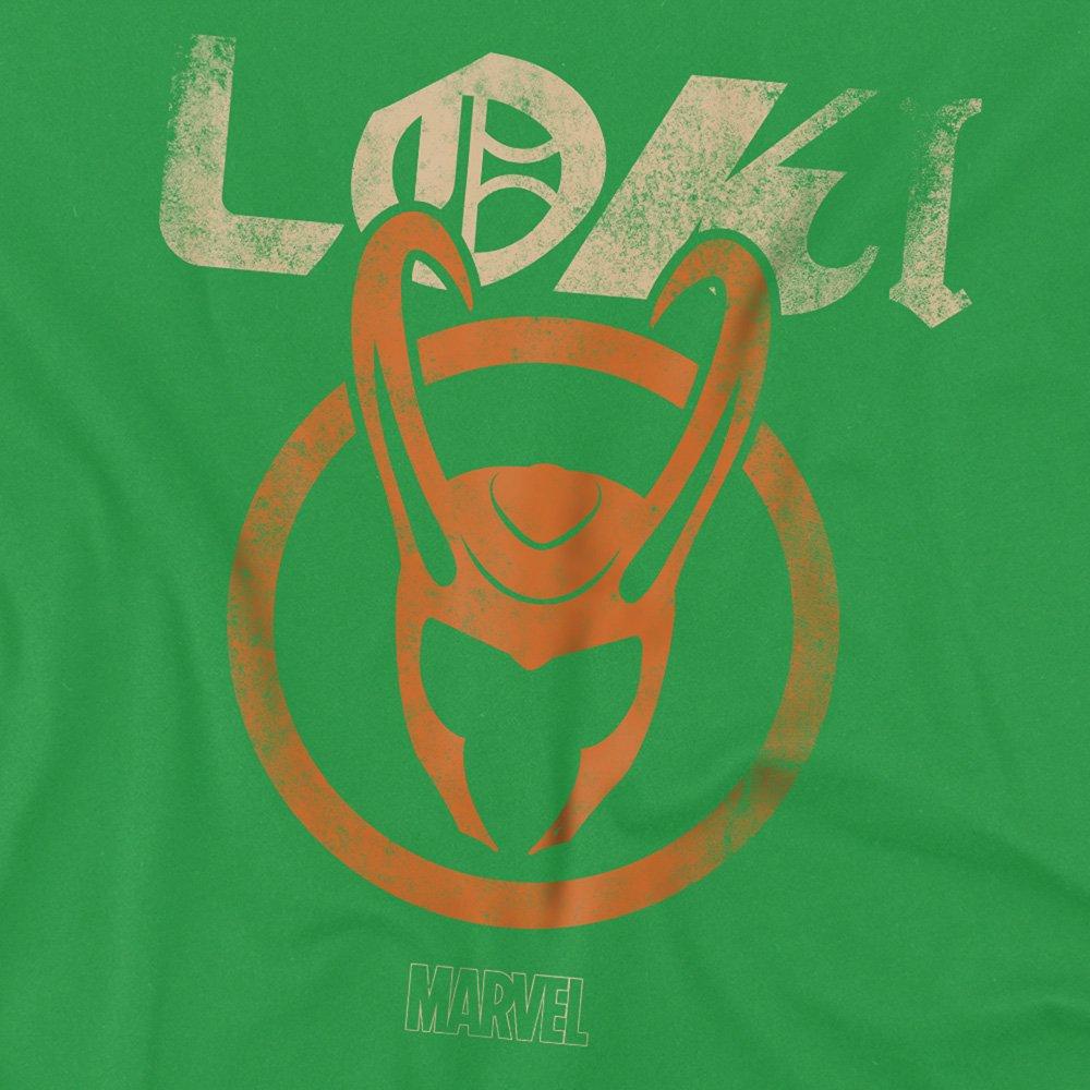 Bright Green - Marvel - Loki Emblem Cotton T-shirt - 2