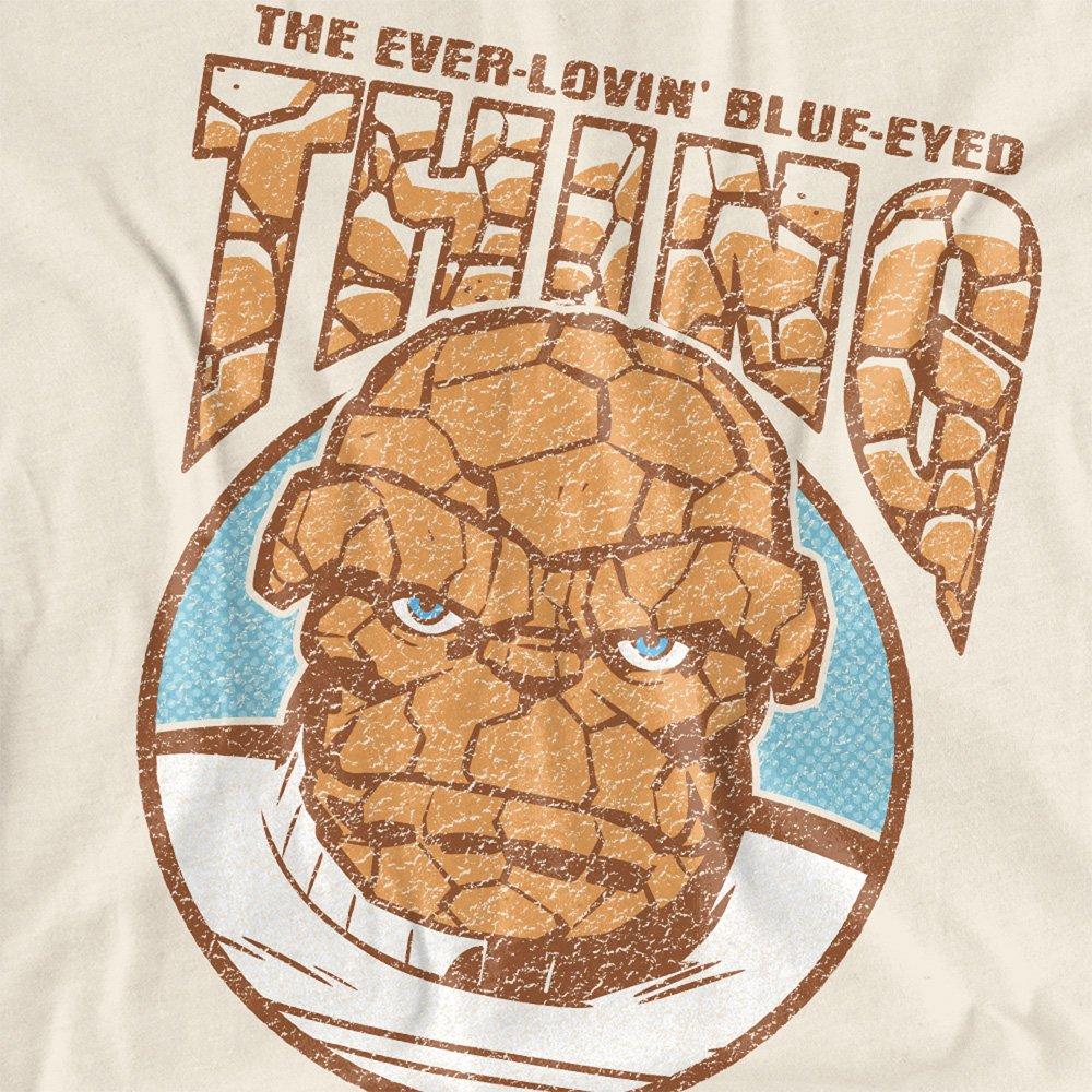 Beige - Marvel - Fantastic Four Ever-Lovin Blue-Eyed Thing T-Shirt - 2