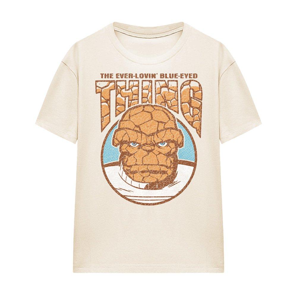 Beige - Marvel - Fantastic Four Ever-Lovin Blue-Eyed Thing T-Shirt - 4