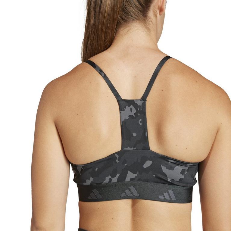 Women's Clothing - Aeroreact Training Light-Support Techfit Bra - Grey