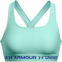 Under Armour Crossback Medium Impact Sports Bra Womens