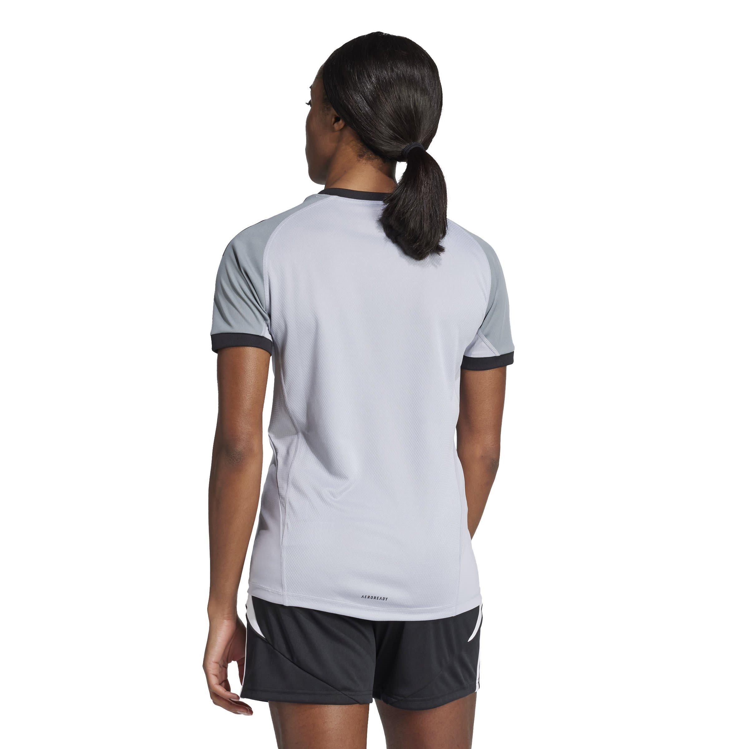 Halo Silver - adidas - Short-Sleeve Performance T-Shirt - 4