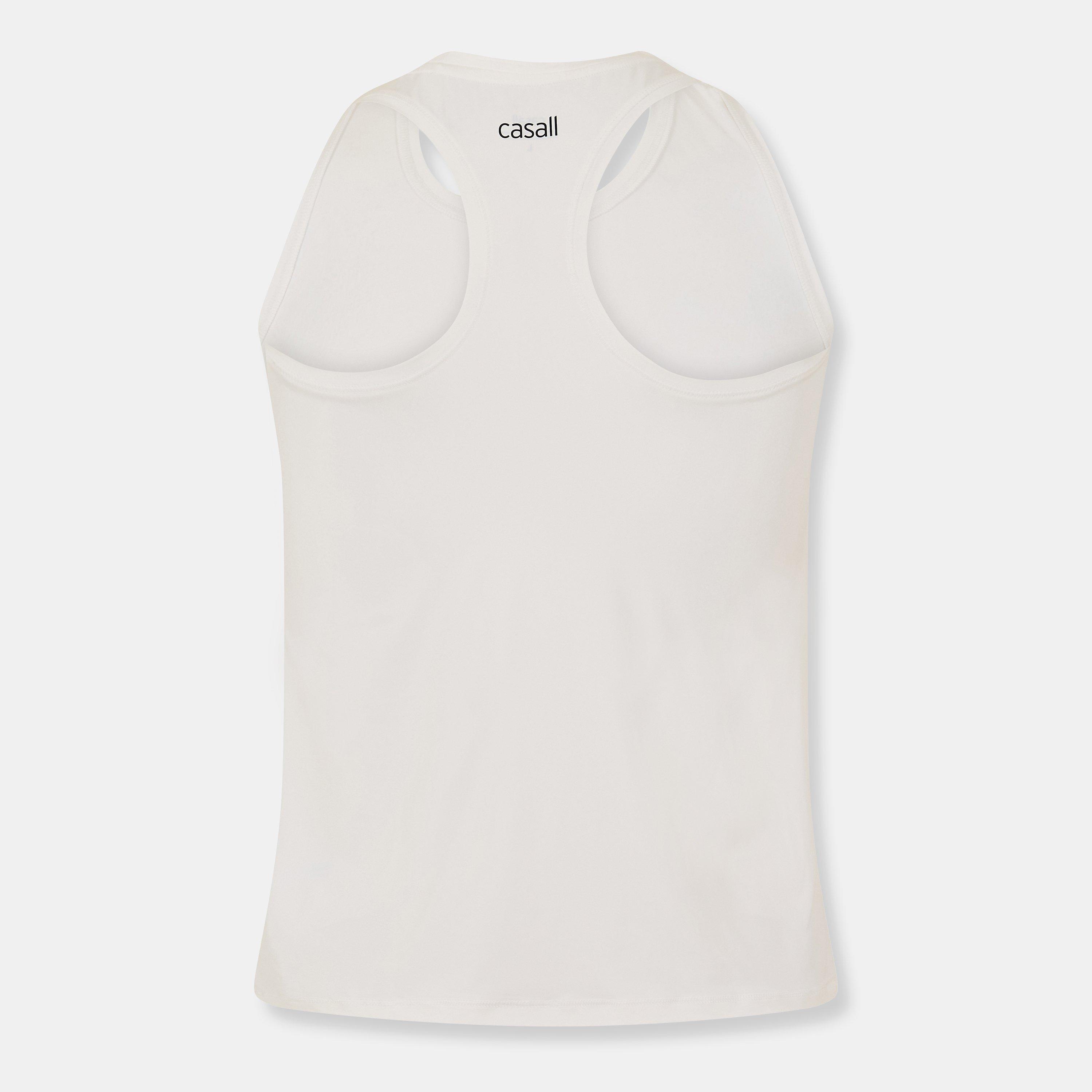 White - Casall - Women's Performance Gym Vest - 2