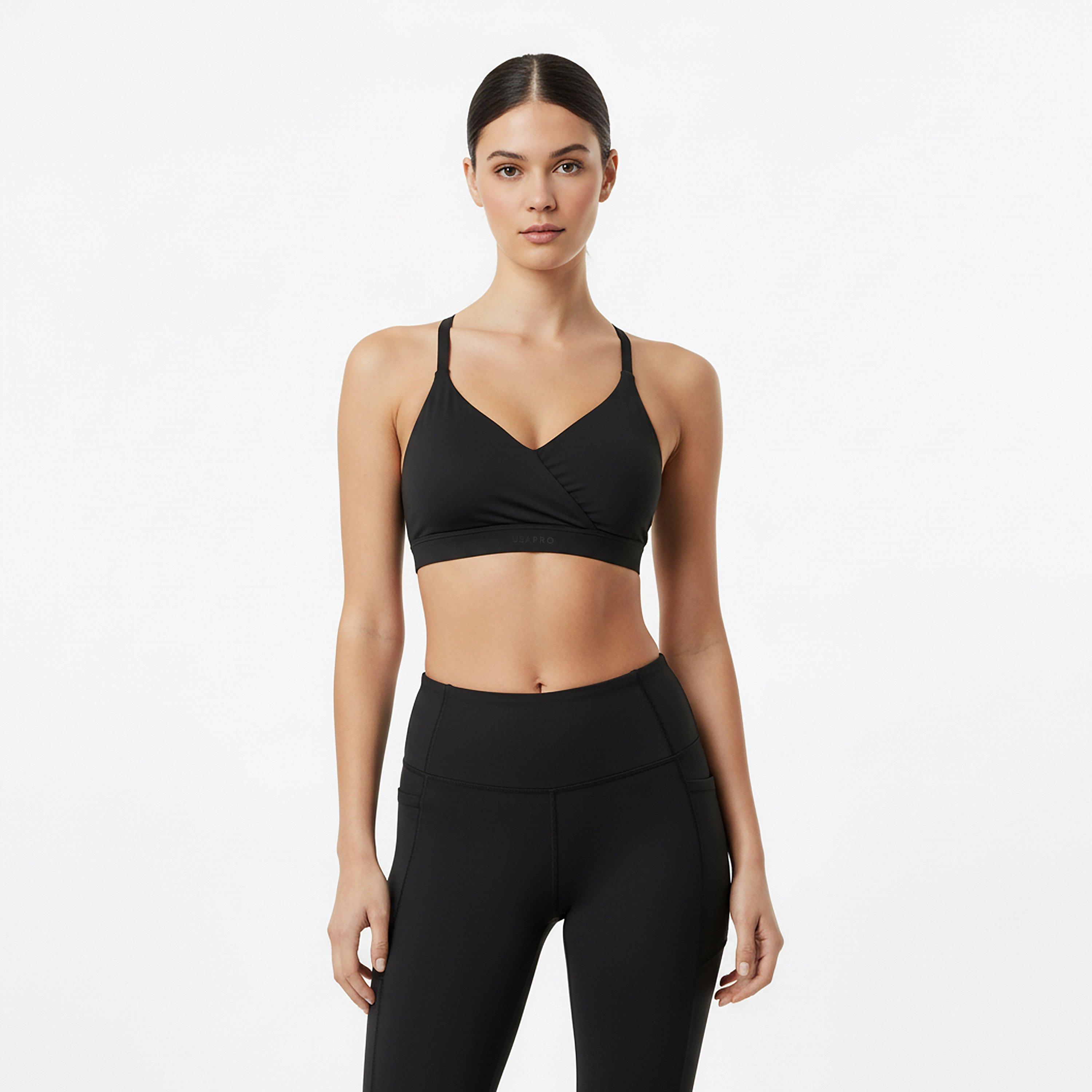 Black - USA Pro - Pro Light Bra Womens - 3