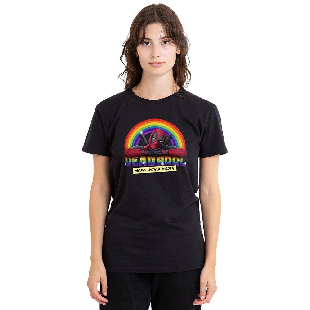 Black - Marvel - Deadpool Rainbow Merc With A Mouth T-Shirt Black - 1