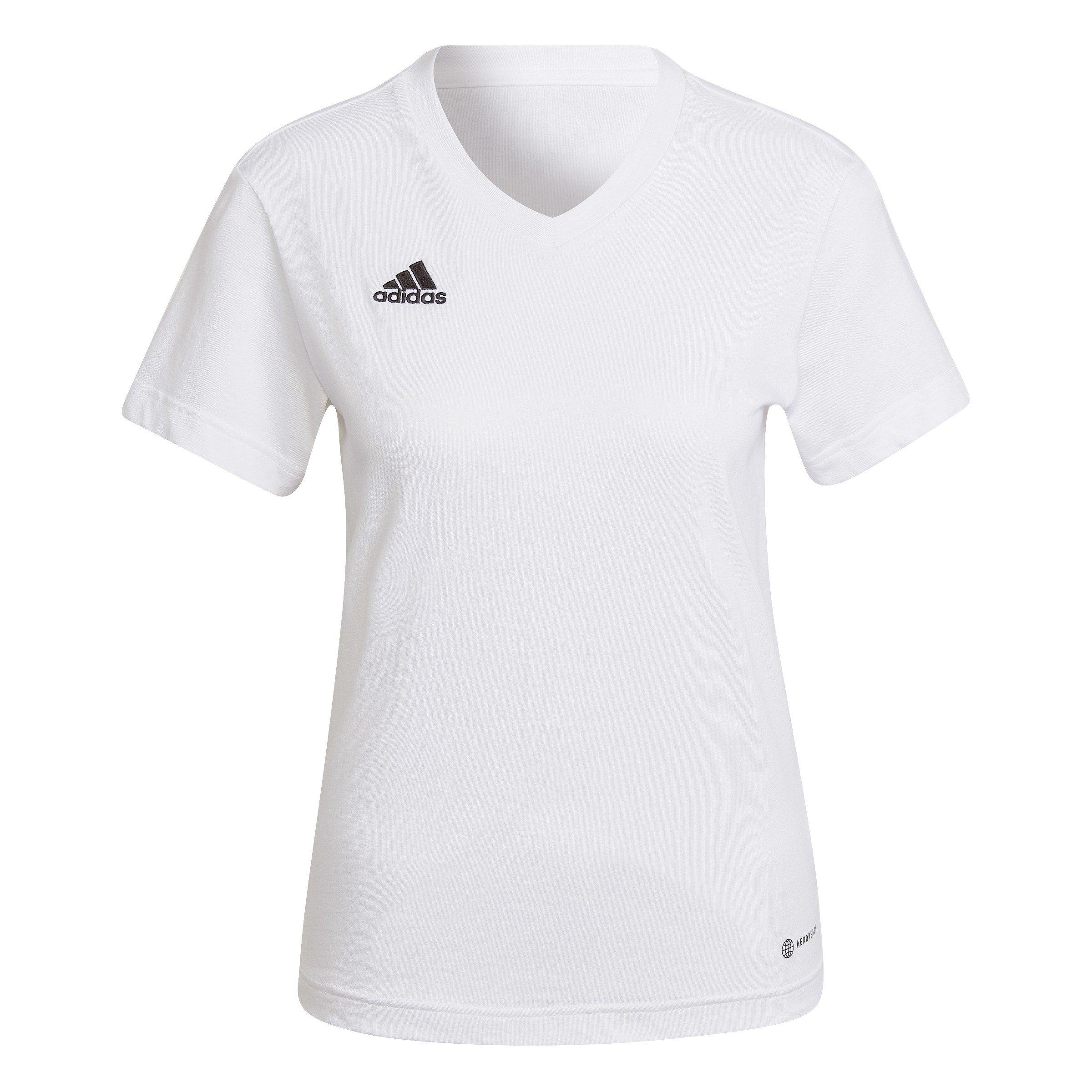 Adidas Women's Ent22 T Shirt - White - 14 (L)