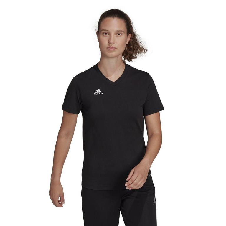 Noir - adidas hoodie - ENT22 T Shirt Womens - 2
