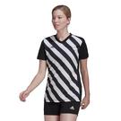 Noir/Blanc - adidas - T-shirt Voyages T Shirt 12035716-2334 ORANGE - 3