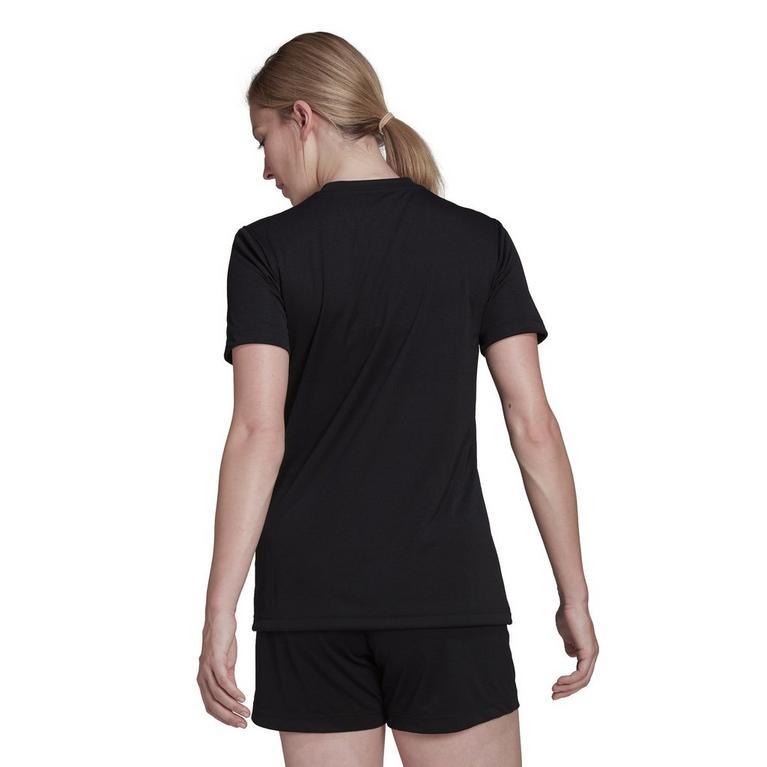 Noir/Blanc - adidas - T-shirt Voyages T Shirt 12035716-2334 ORANGE - 4