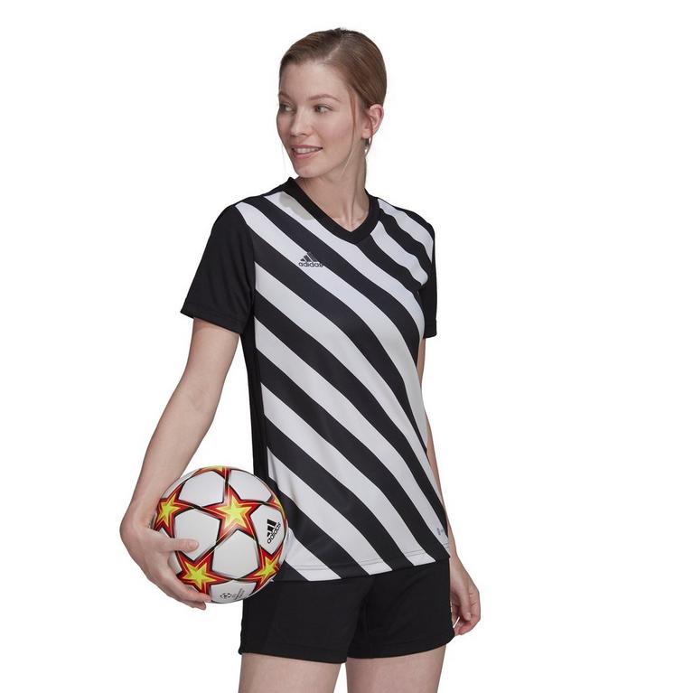 Noir/Blanc - adidas - T-shirt Voyages T Shirt 12035716-2334 ORANGE - 5