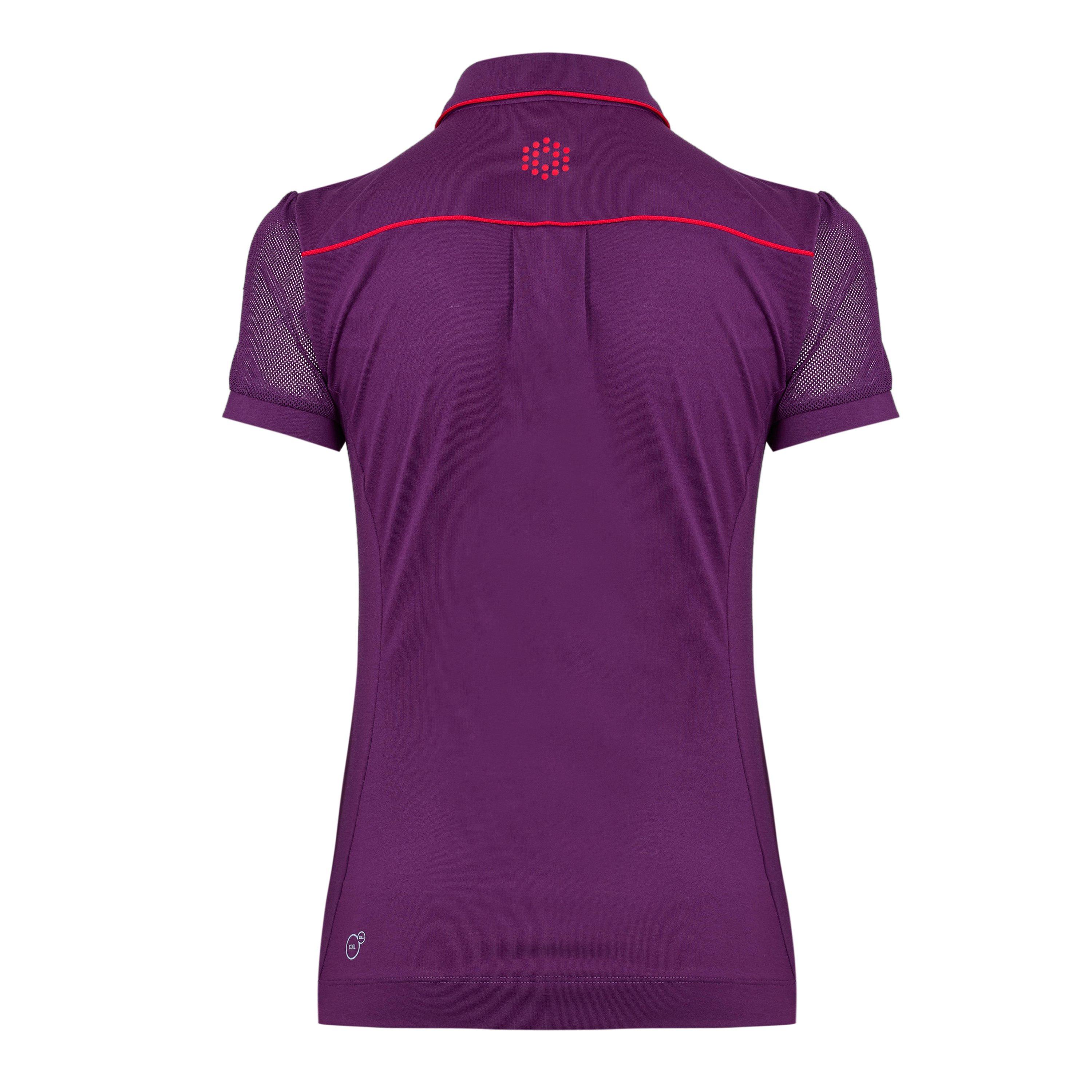 Roxo - Puma - (14) Golf Novely Sleeve Polo Womens - 2