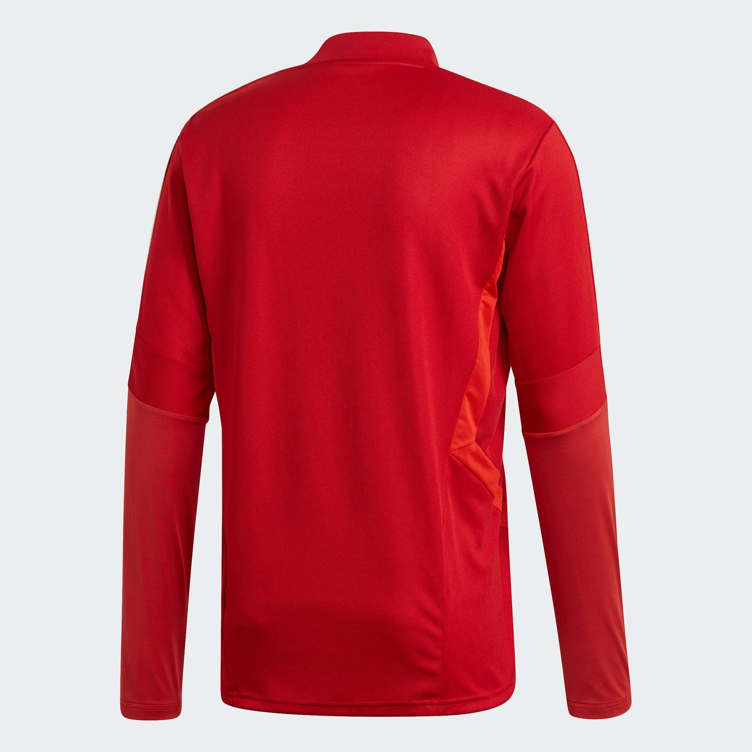 Power Red / Whi - adidas - Tiro 19 Training Top Mens - 4
