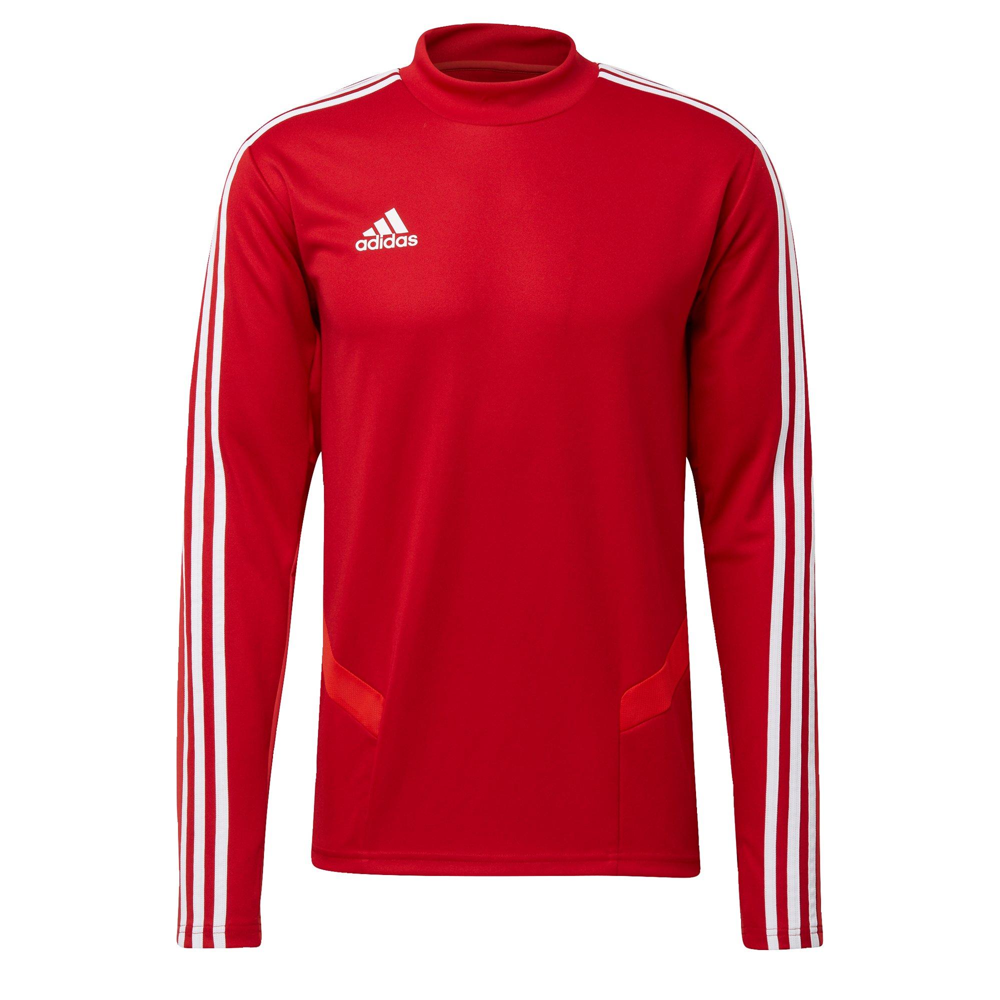 Power Red / Whi - adidas - Tiro 19 Training Top Mens - 6