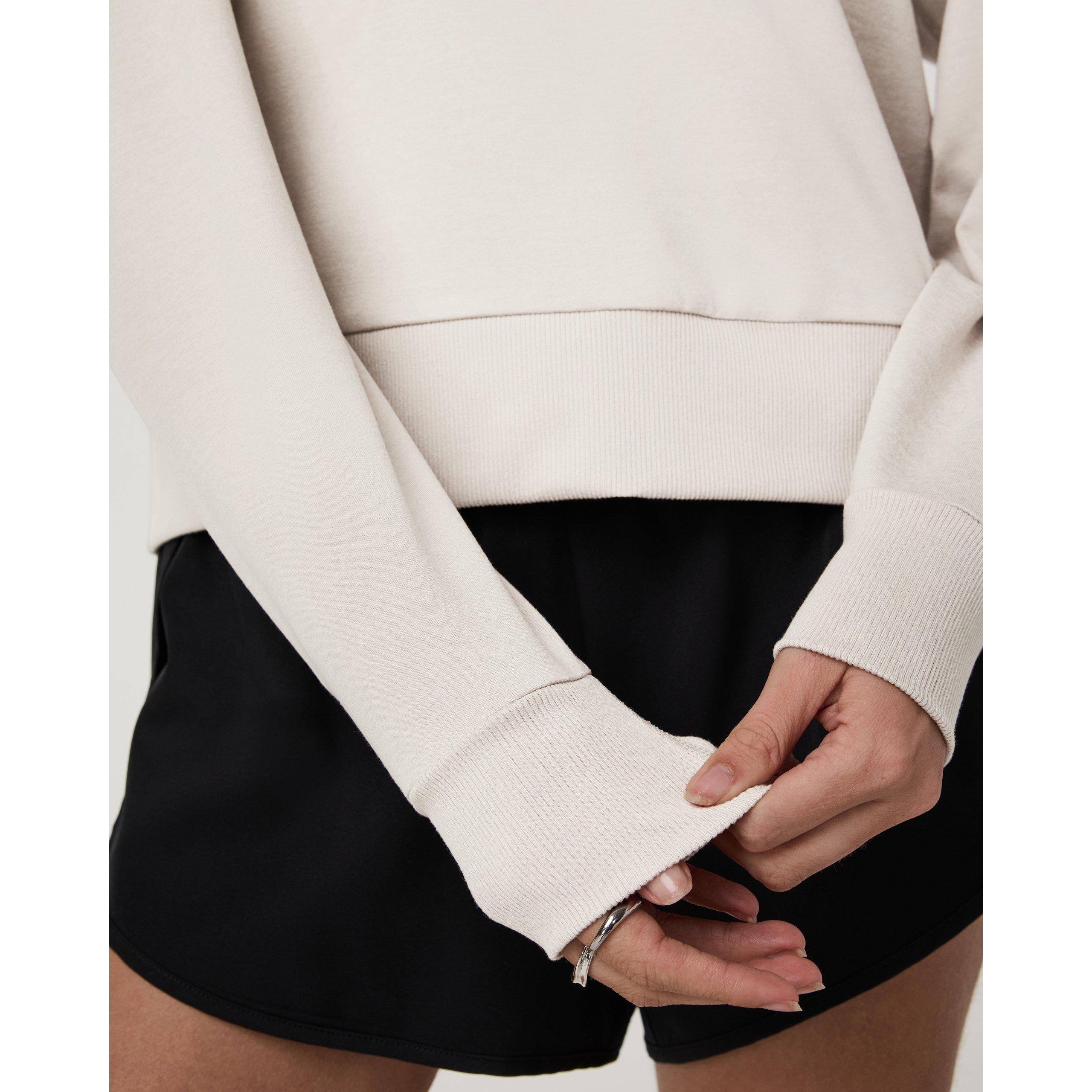 Ecru Heather - Vuori - Women's Halo Long Sleeve Performance T-Shirt - 4