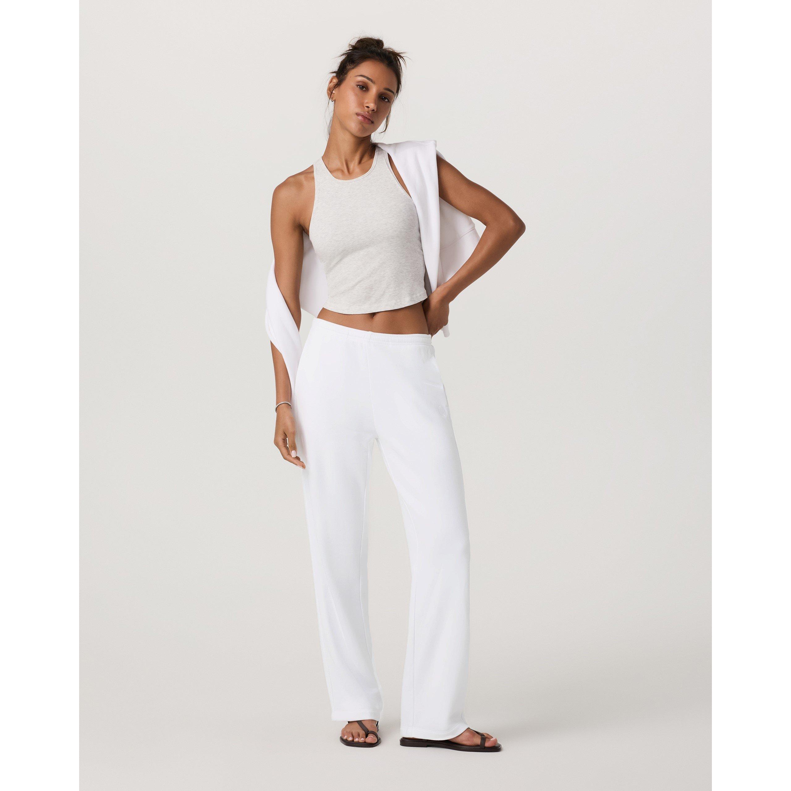 Wt Heather Gry - Vuori - Women's Pose Performance Moisture Wicking Slim Fit Gym Vest - 6