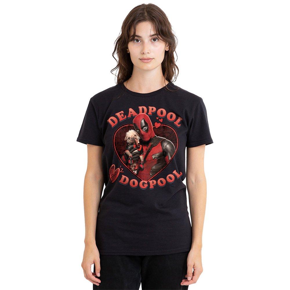 Black - Marvel - Deadpool Wolverine Wade Loves Dogpool T-Shirt Bla - 1