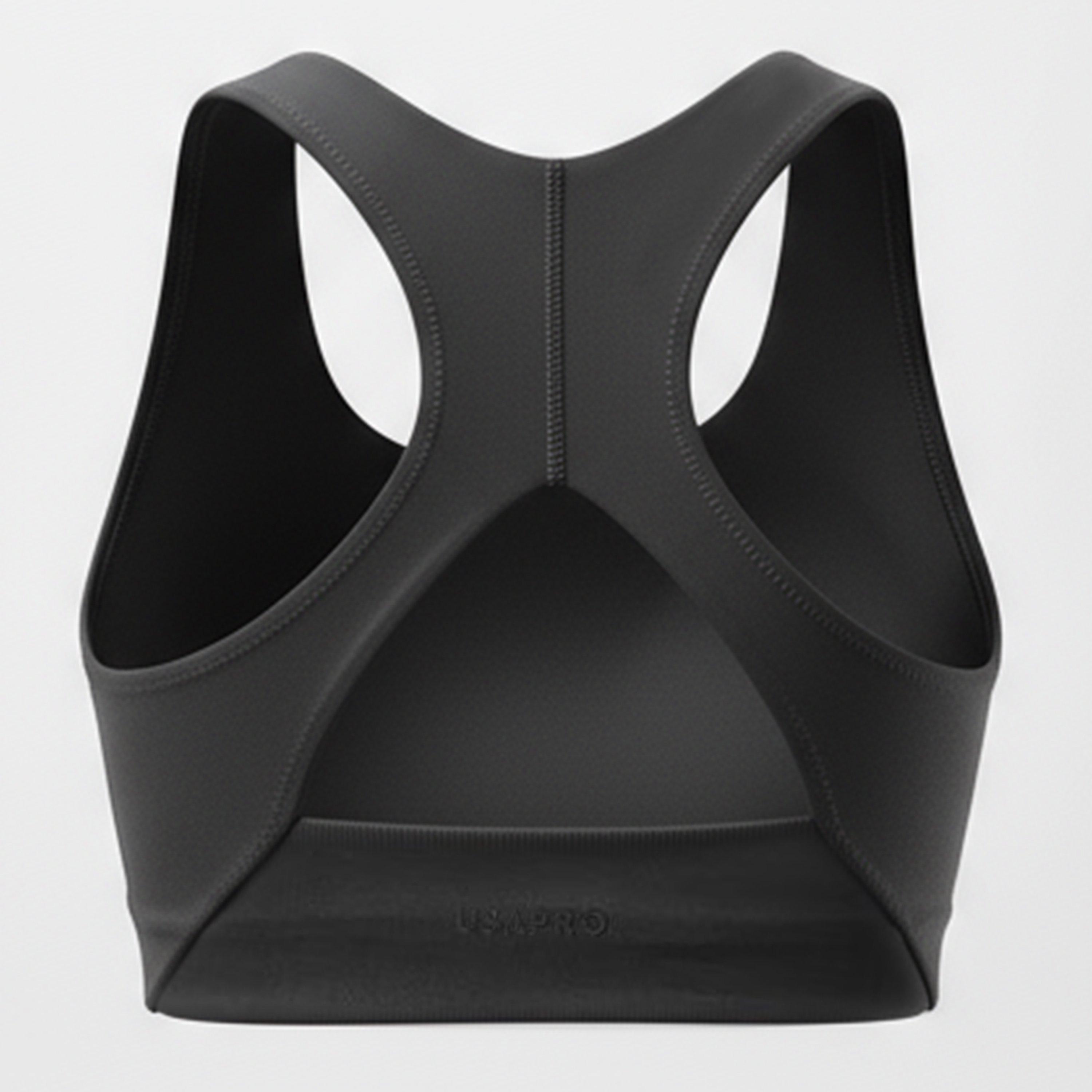 Holzkohle - USA Pro - Pro Medium Impact Cross Back Bra Womens - 2