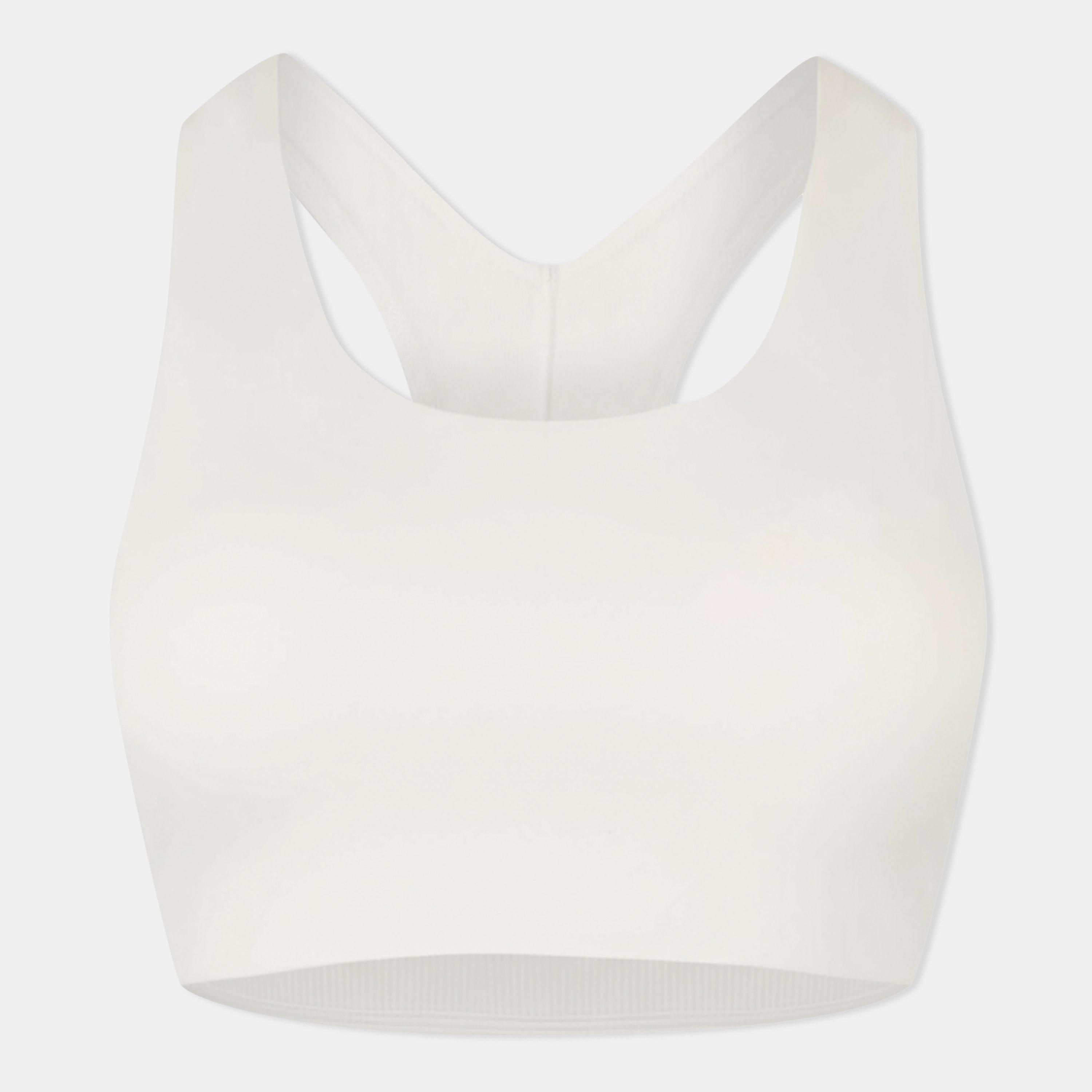 Cream - USA Pro - Medium Impact Cross Back Bra Womens - 1
