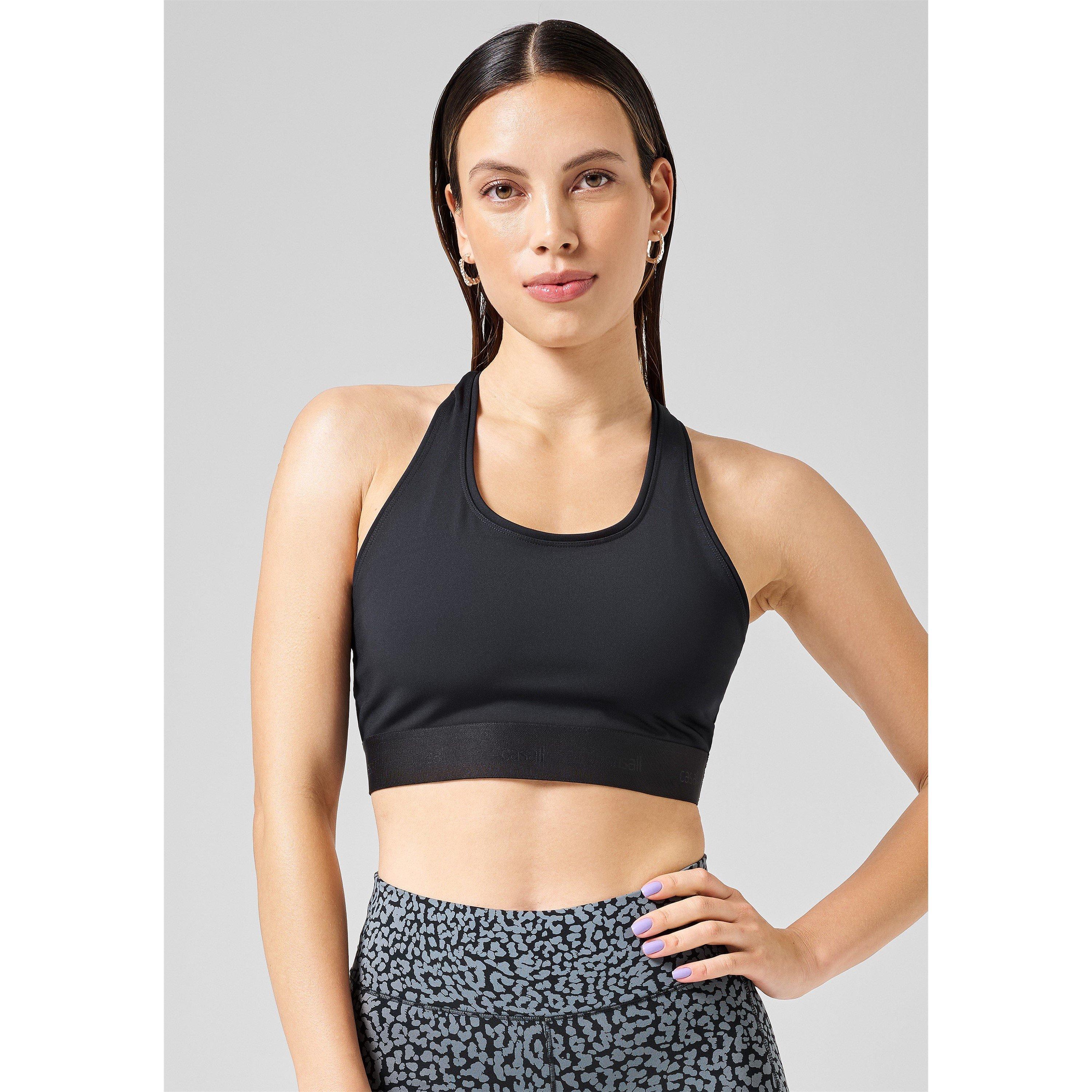 Casall Women's Medium Impact Sports Bra - Black - 8 (XS)