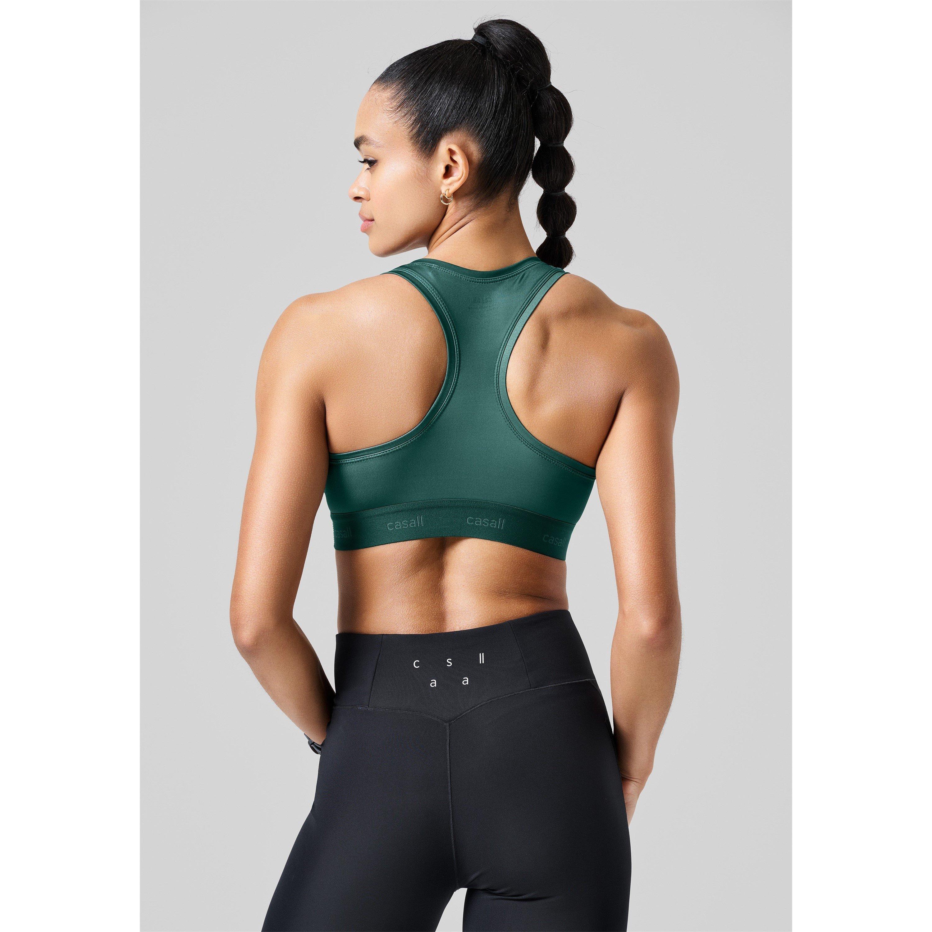 Grøn - Casall - Medium Impact Sports Bra - 2