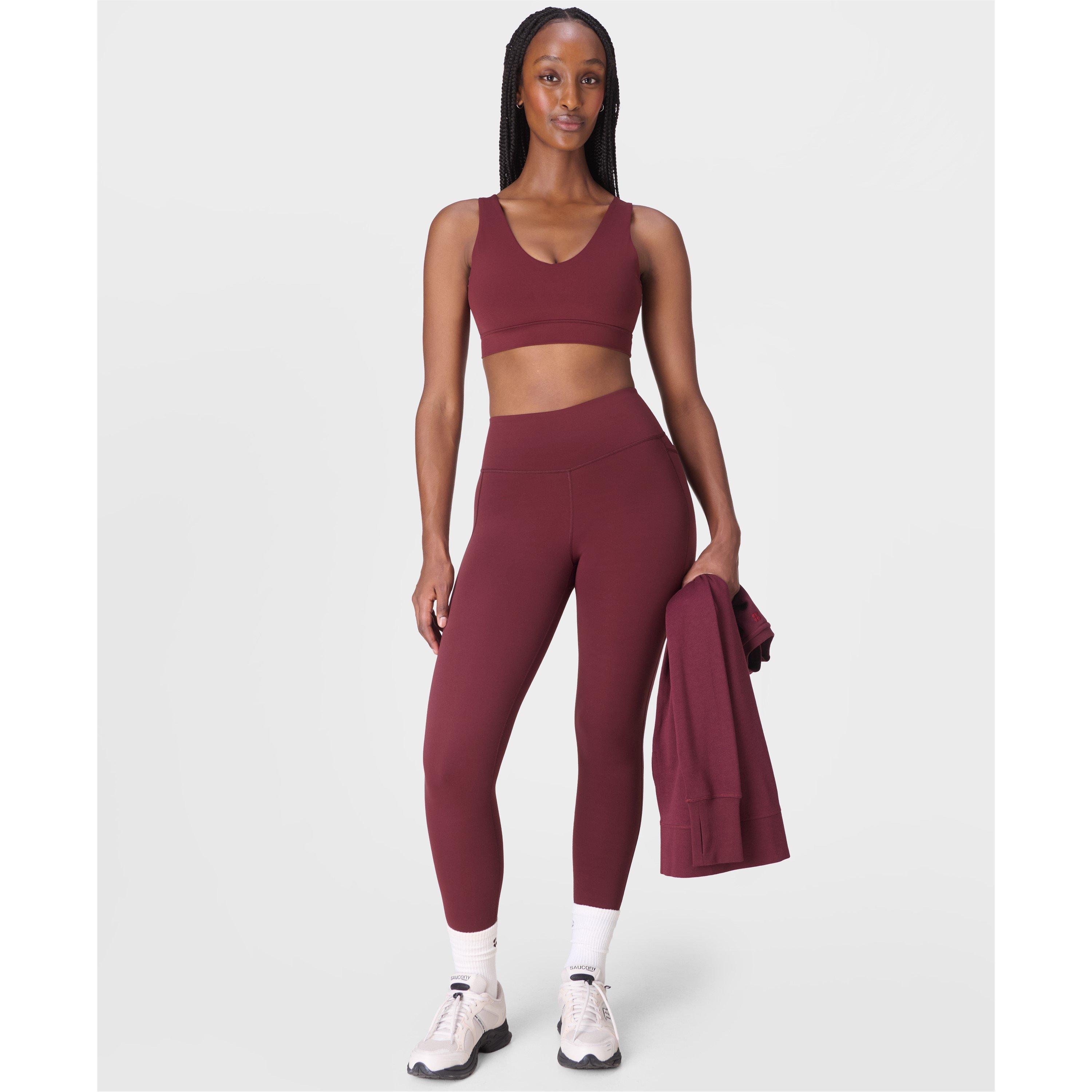 garnet red - Sweaty Betty - Women's Medium Impact Sports Bra - 6