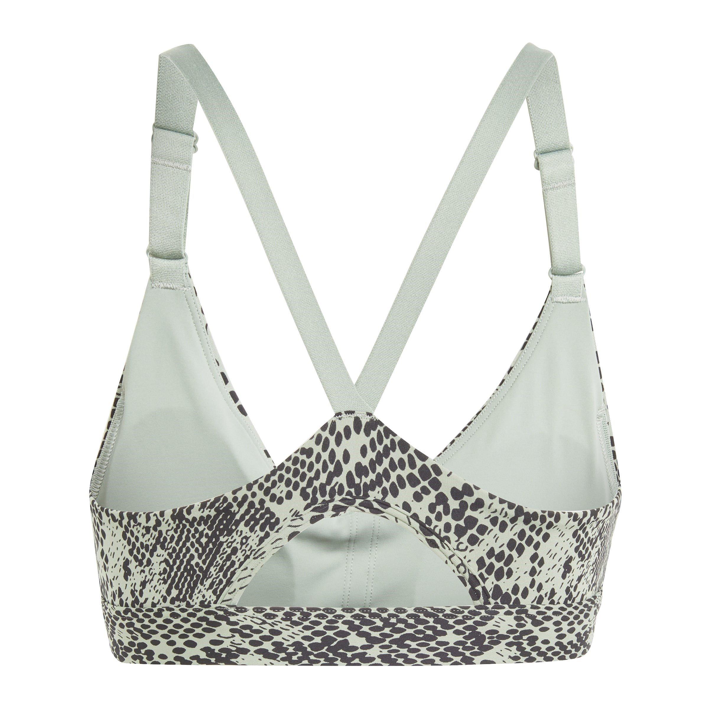 Zelena - adidas - AeroImpact Training Light-Support Bra Womens - 2