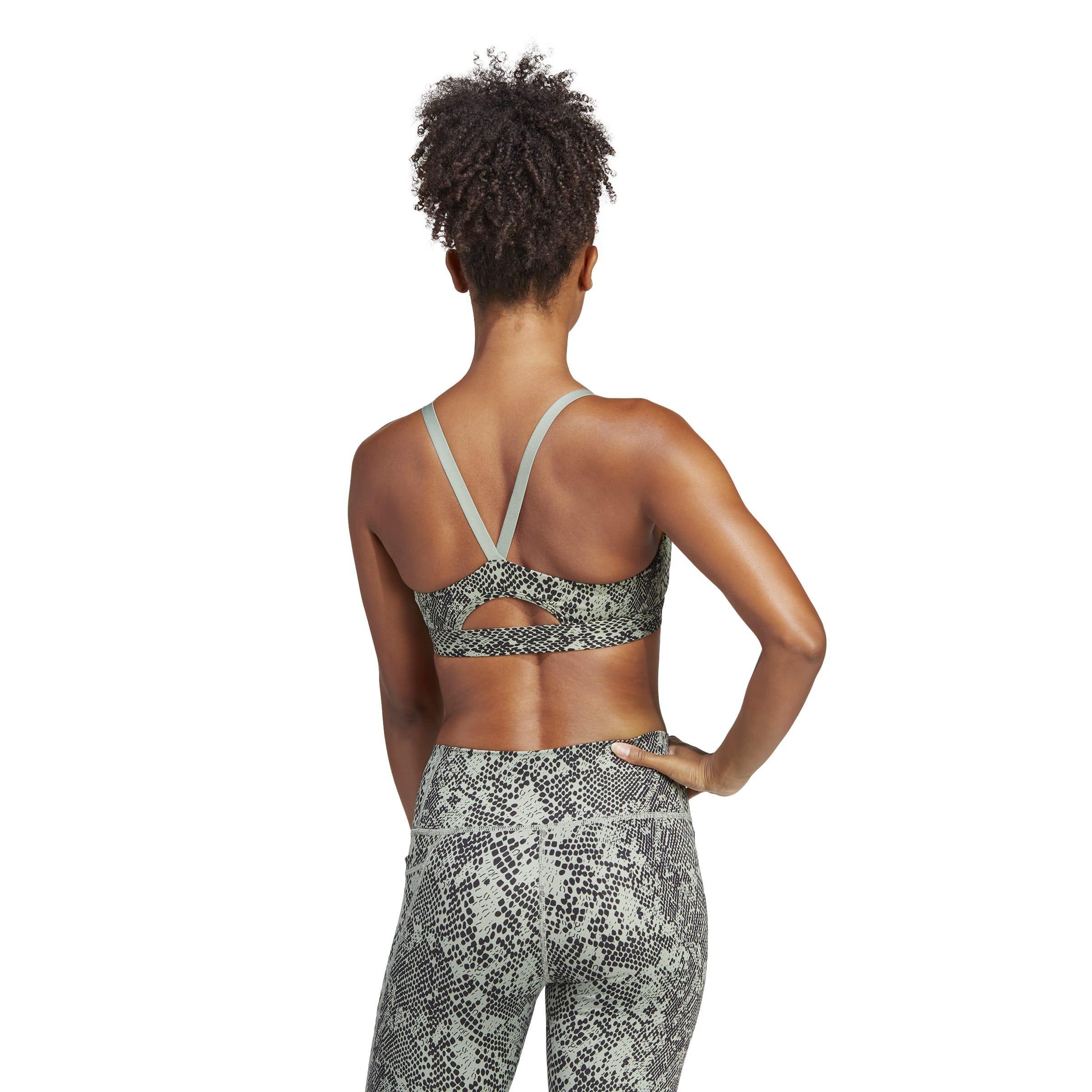 Zelena - adidas - AeroImpact Training Light-Support Bra Womens - 4