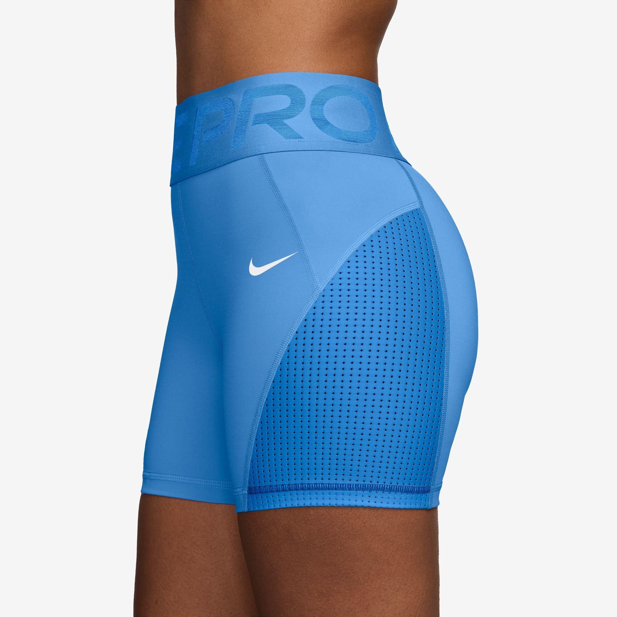 University Blue - Nike - Women's Performance Gym Shorts - 3