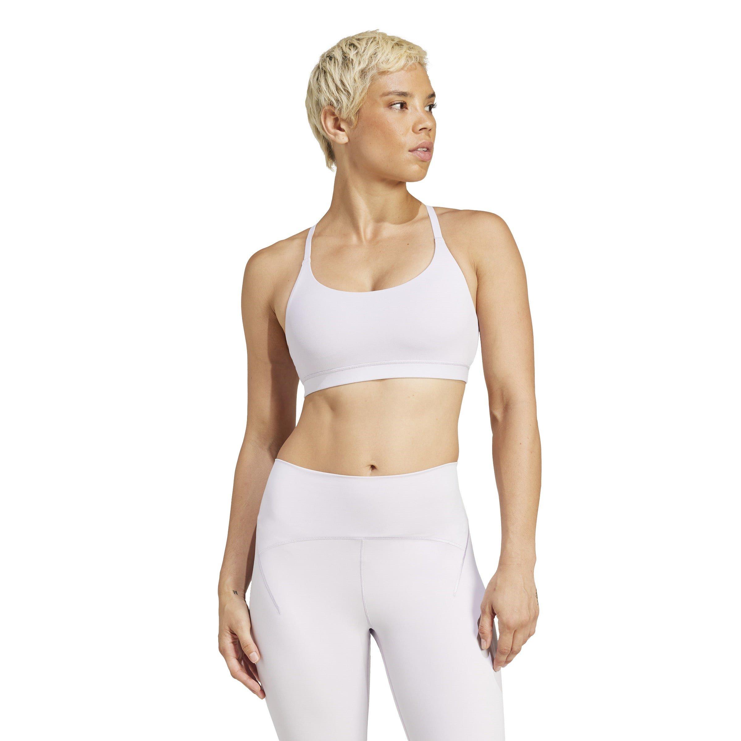 Ljubičasta. - adidas - All Me Light Support Bra Low Impact Sports Womens - 3