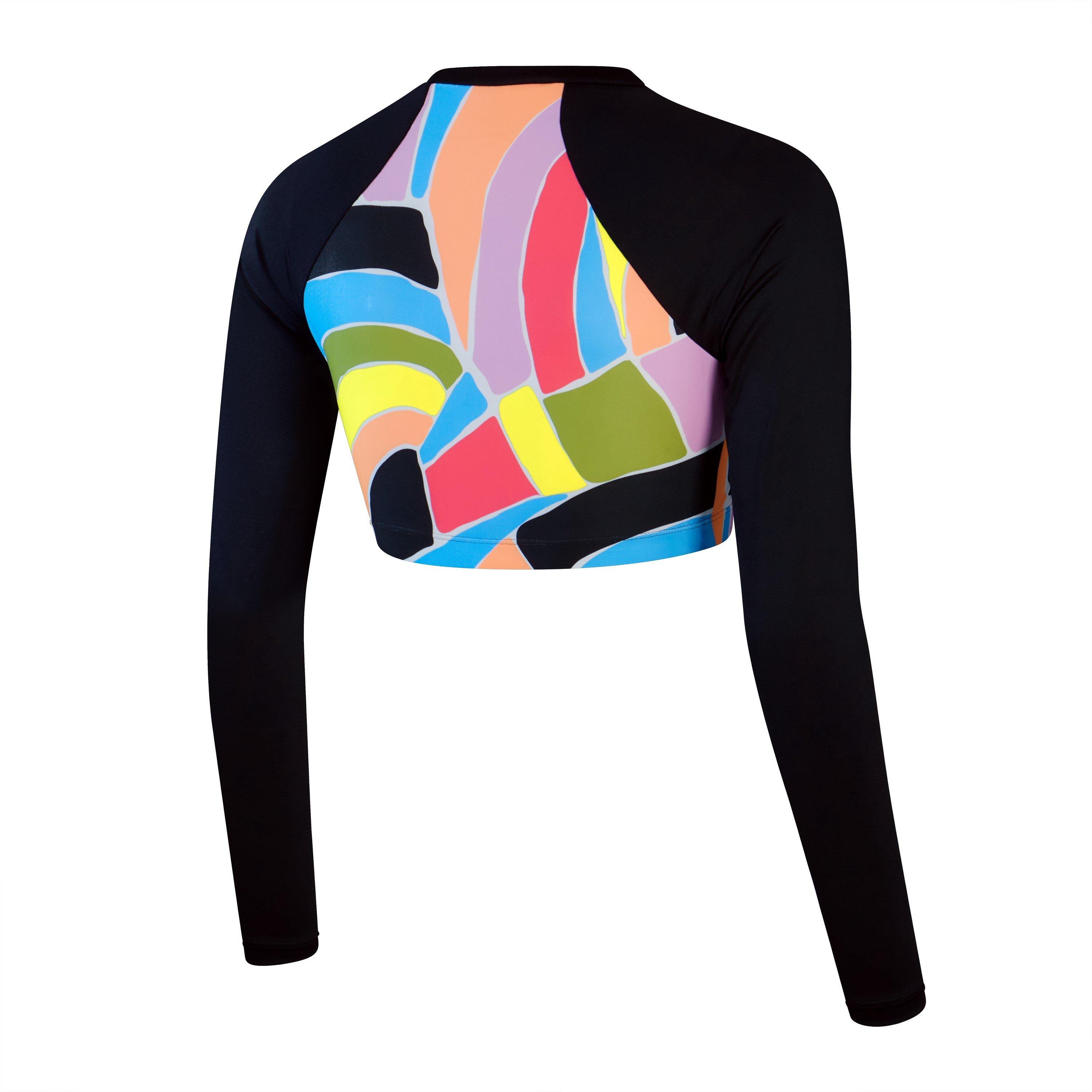 Multi - Speedo - Printed Long-Sleeve Performance Gym Top - 5