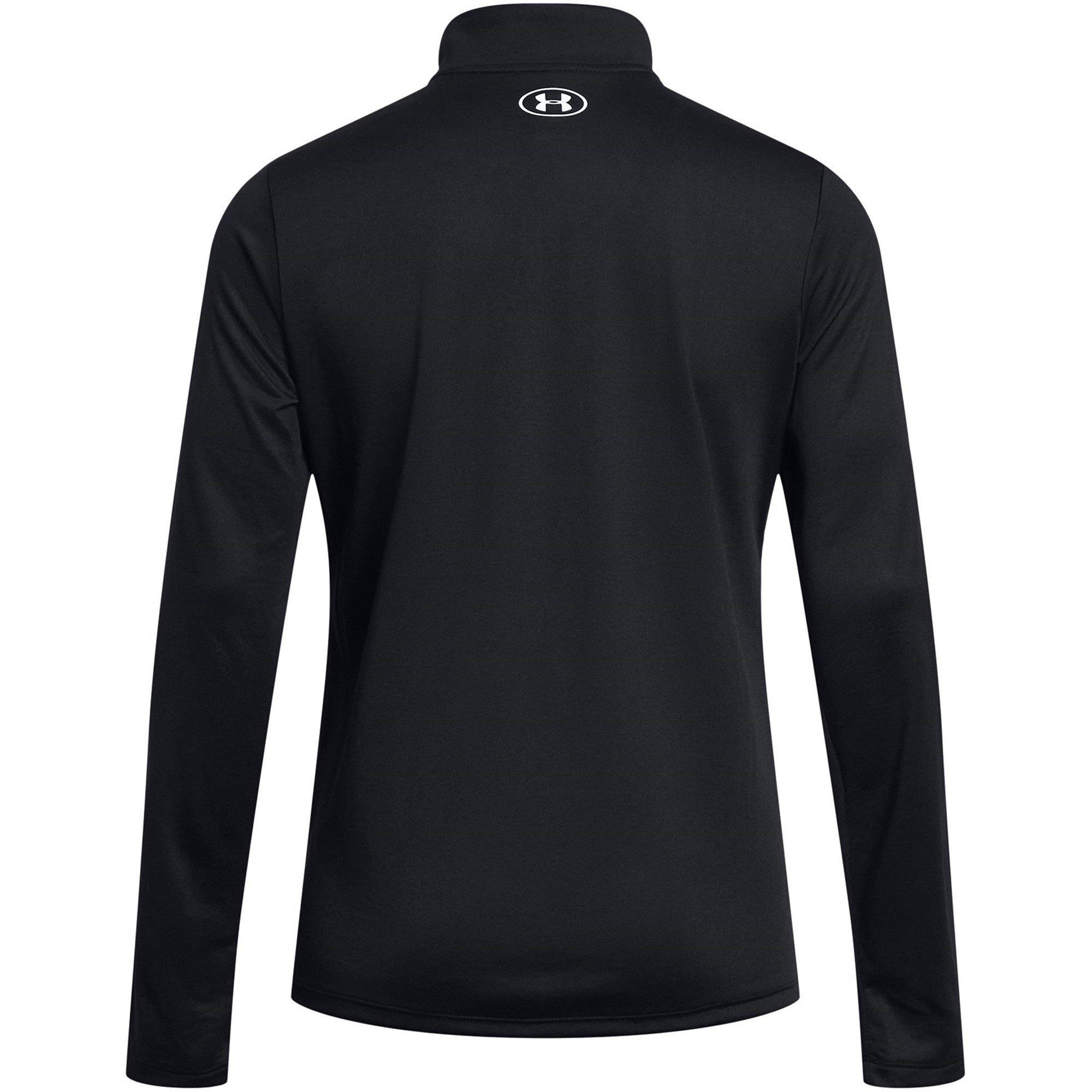 Black - Under Armour - Armour Tech Half Zip Top Womens - 4