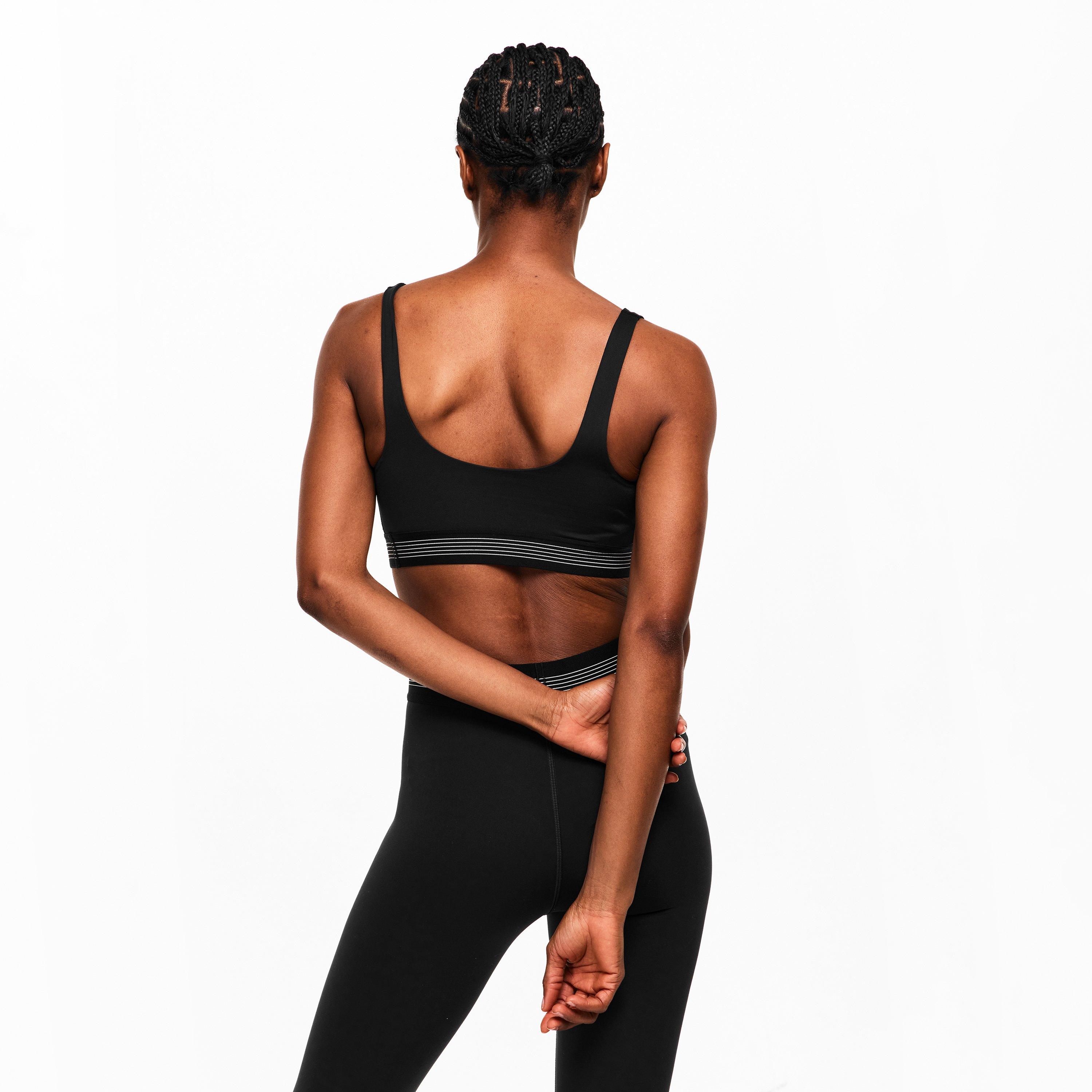 Black - New Balance - Women's AC Train Non Wired Low Impact Sports Bra - 4