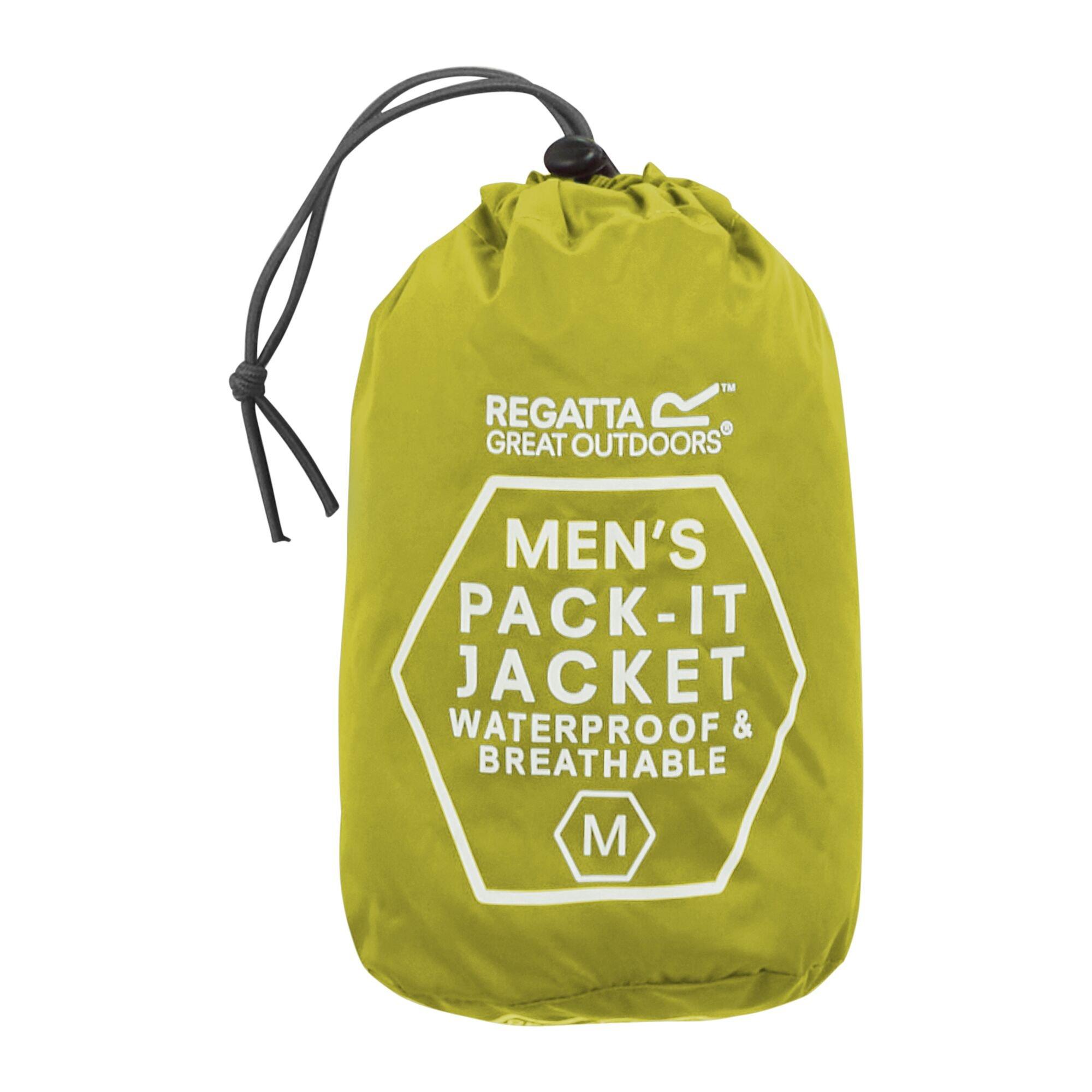 Dark Tang - Regatta - Mens Pack-It III Waterproof Jacket - 14