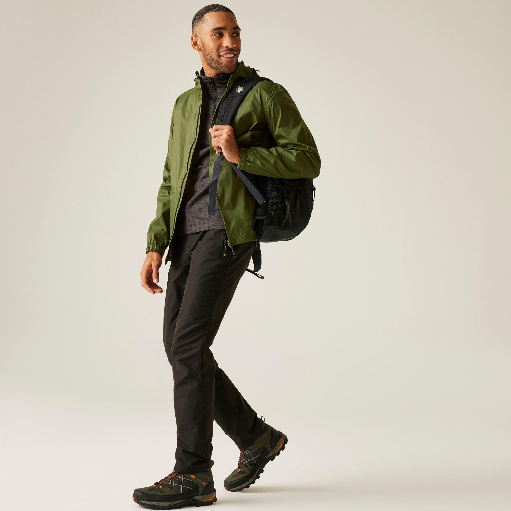 Regatta Men's Pack It Iii Waterproof Jacket - Nephrite Green - XL