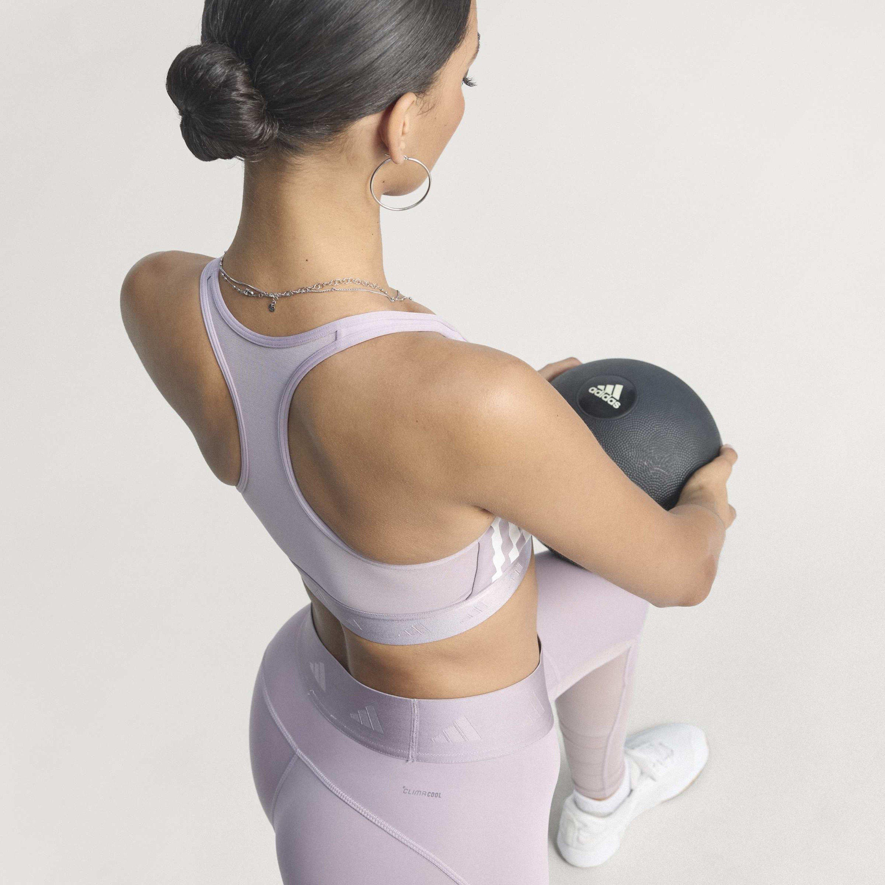 Vorlieb genommene Feige - adidas - Medium Impact Sports Bra - 11