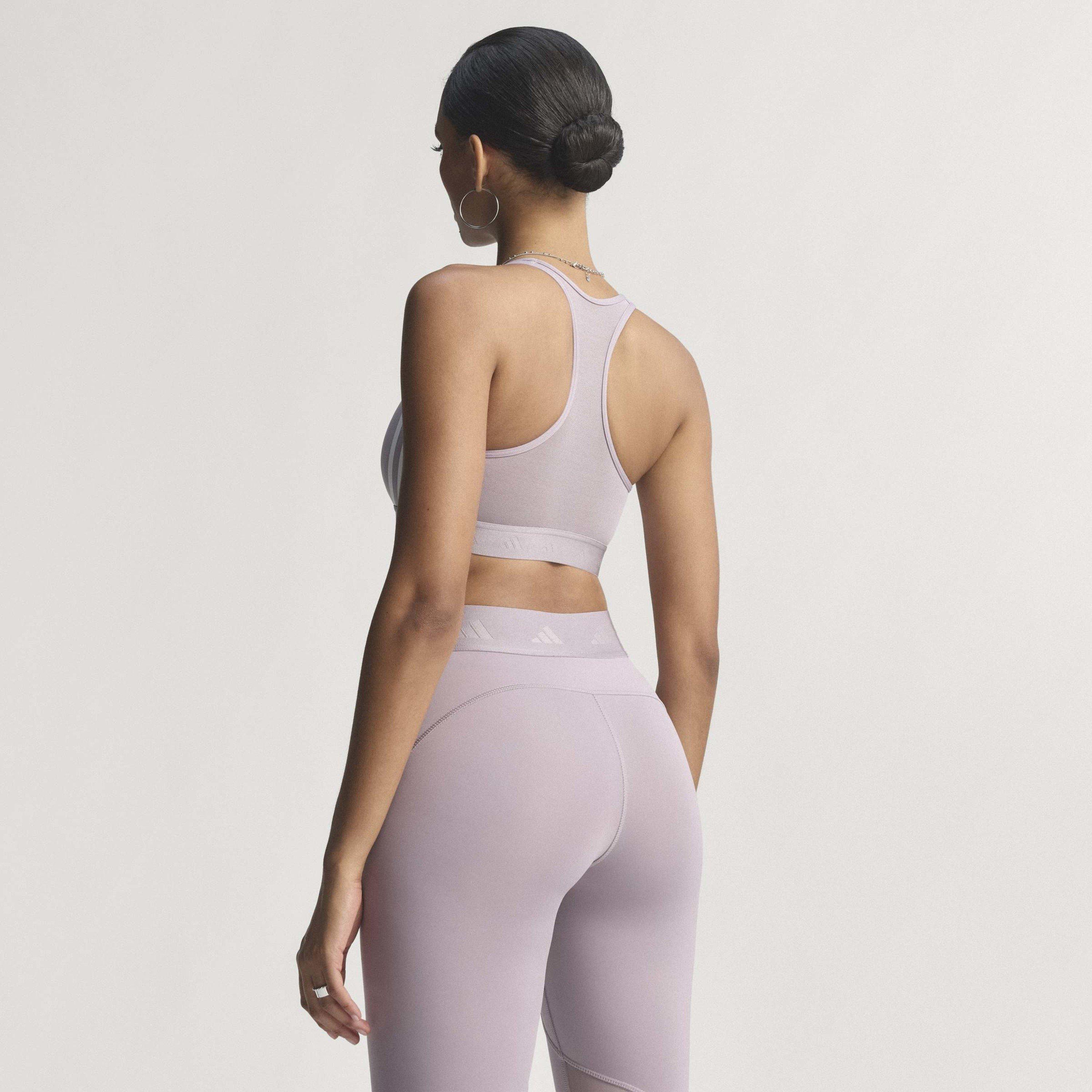 Vorlieb genommene Feige - adidas - Medium Impact Sports Bra - 10