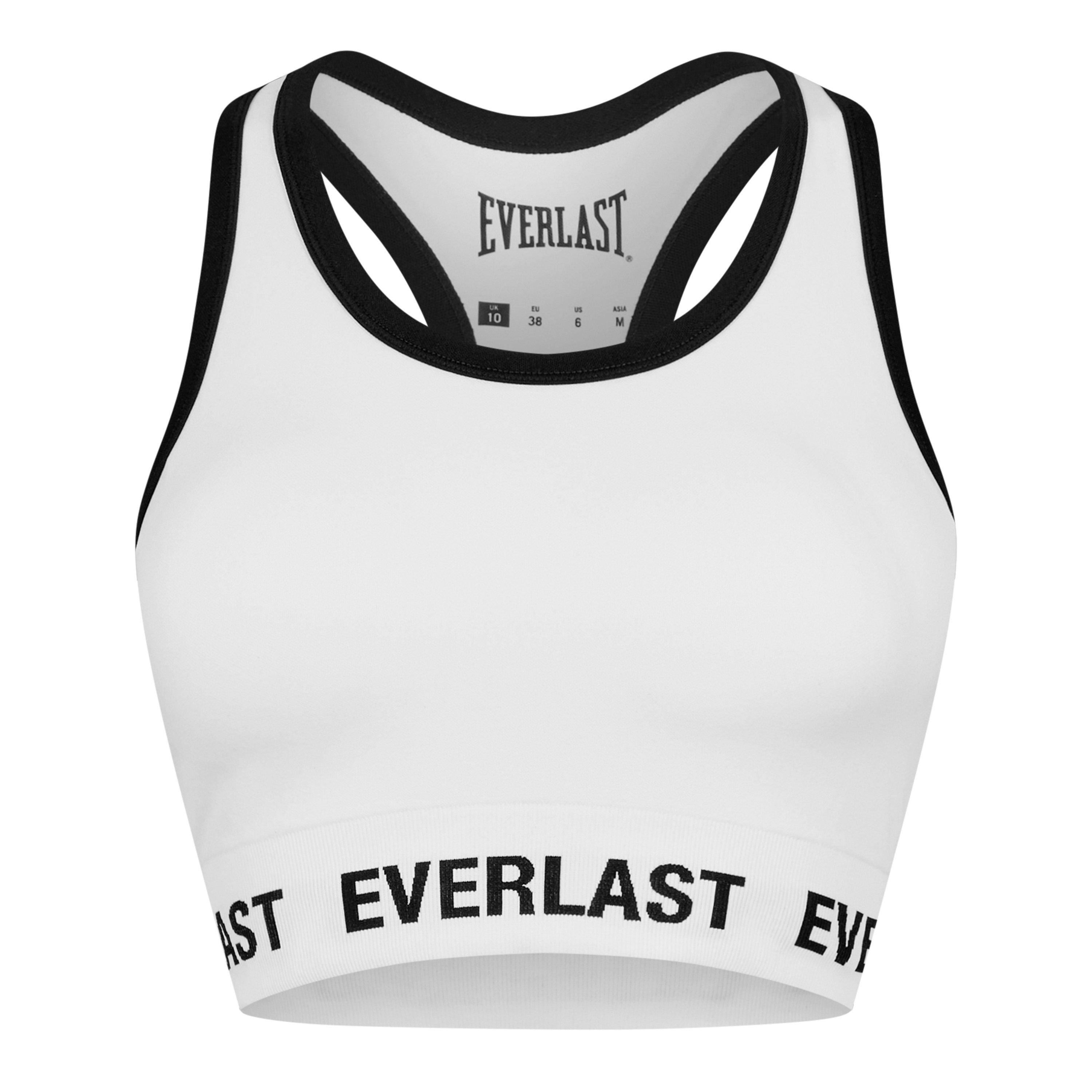 White - Everlast - Women's Low Impact Sports Bra - 5