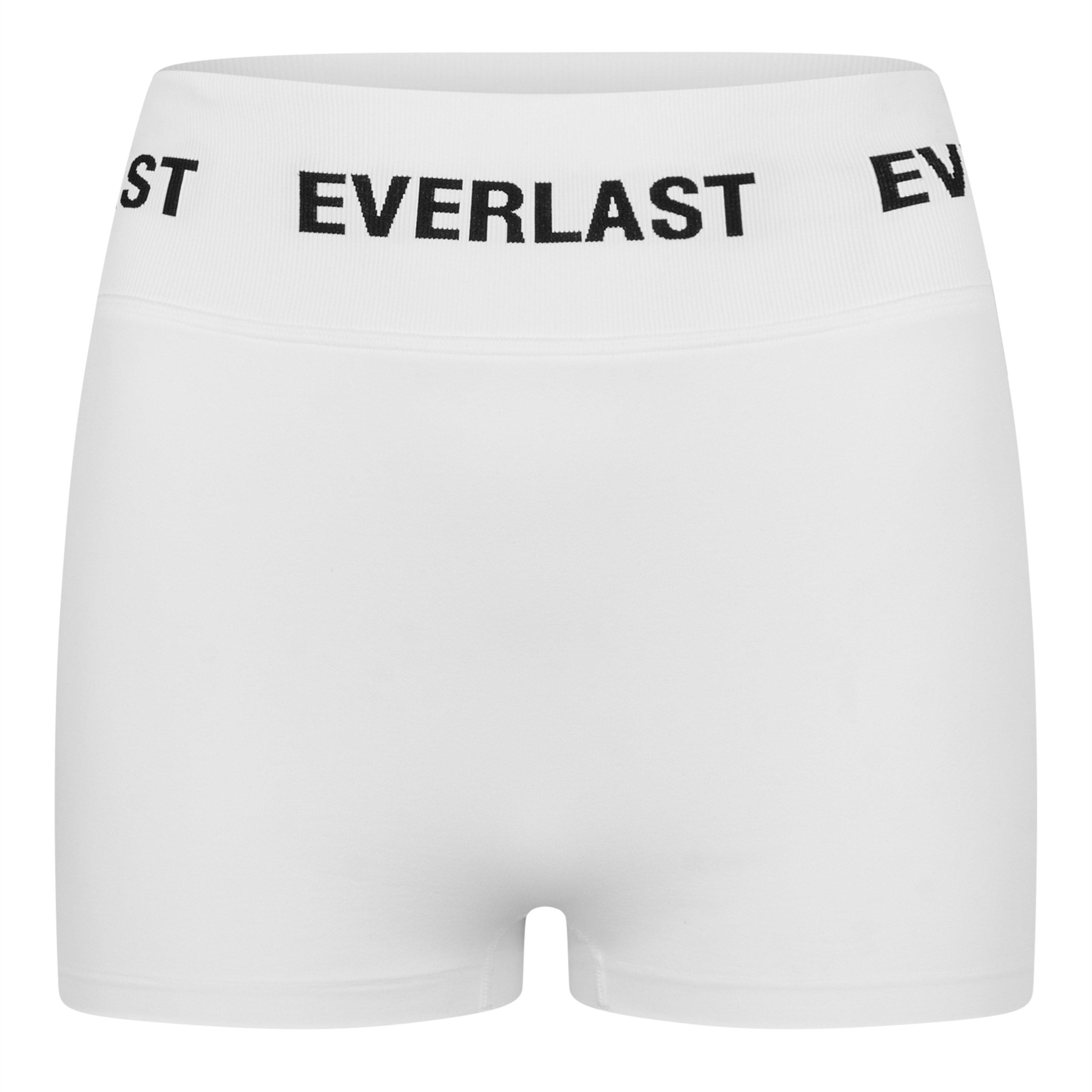 White - Everlast - Women's Performance Gym Shorts - 5