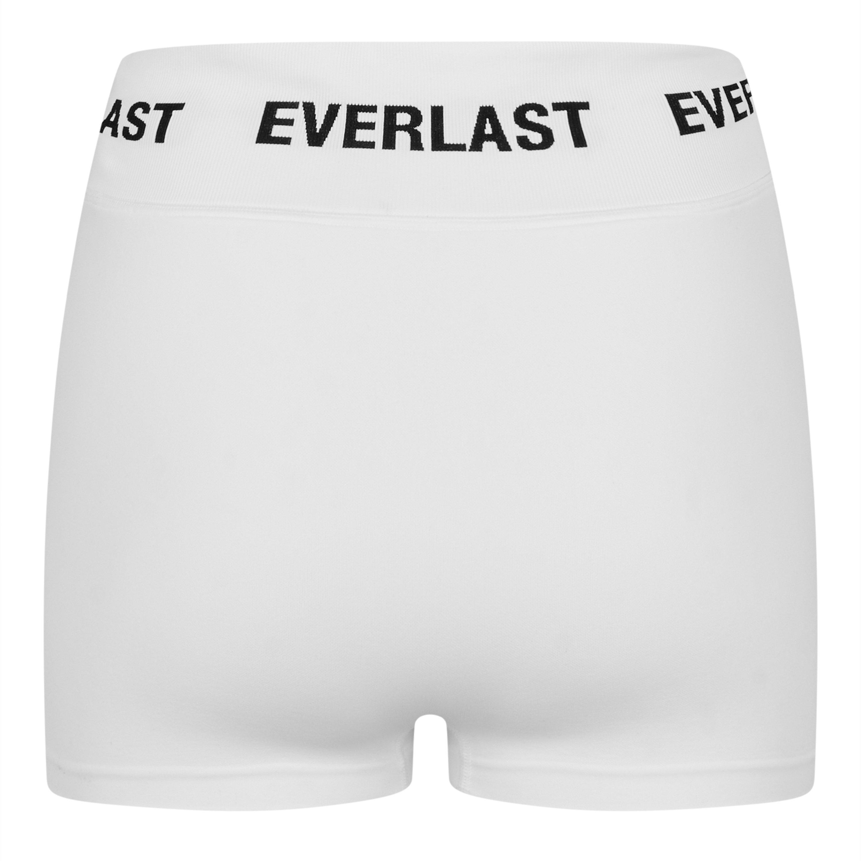 White - Everlast - Women's Performance Gym Shorts - 6