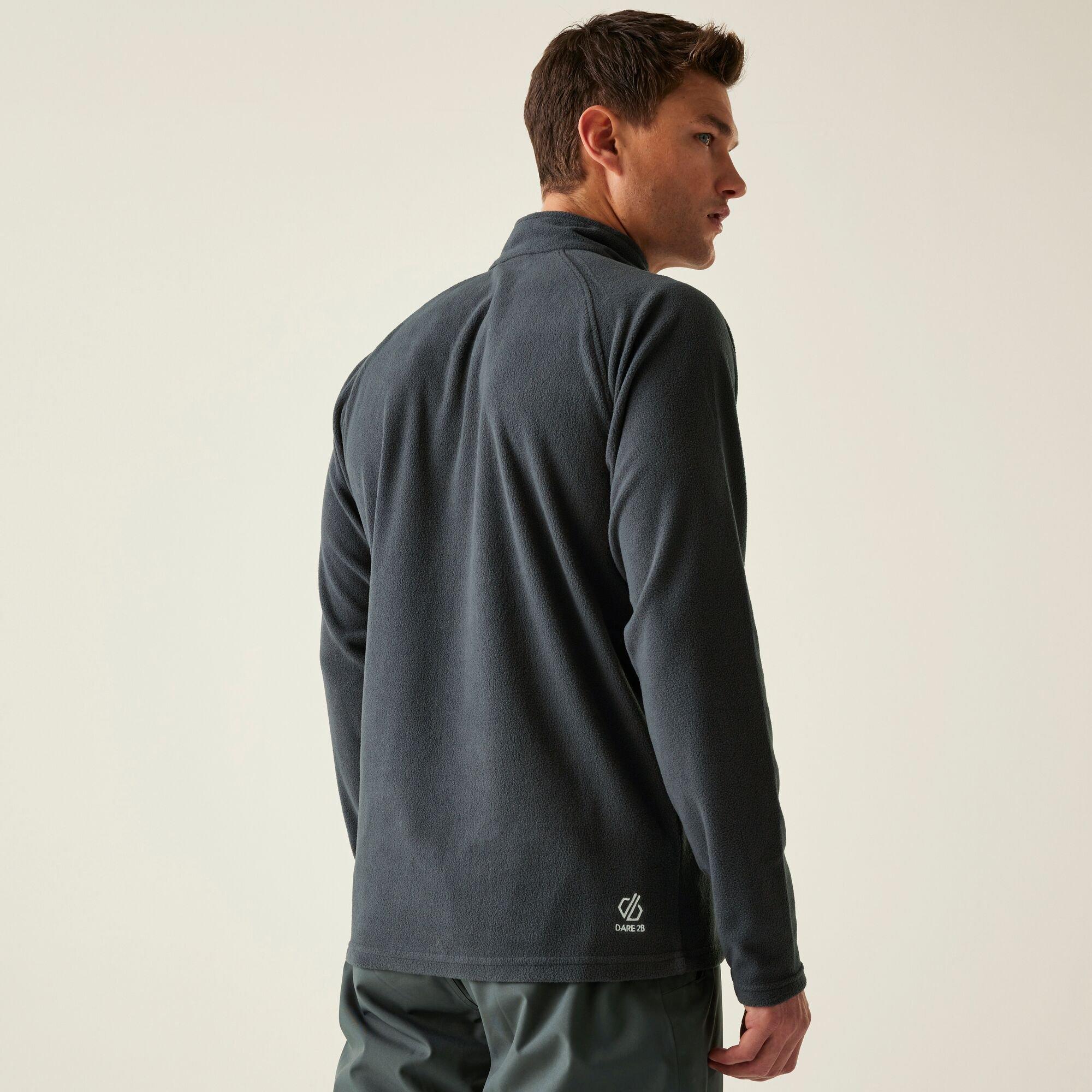 Ebony Grey - Dare 2b - Mens Freethink II Half Zip Fleece - 2