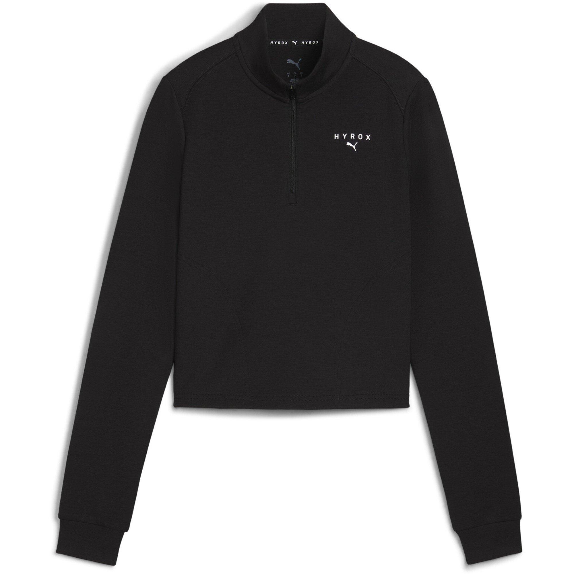 Puma Black - Puma - Women's Hyrox Long-Sleeve Performance Gym Top - 1
