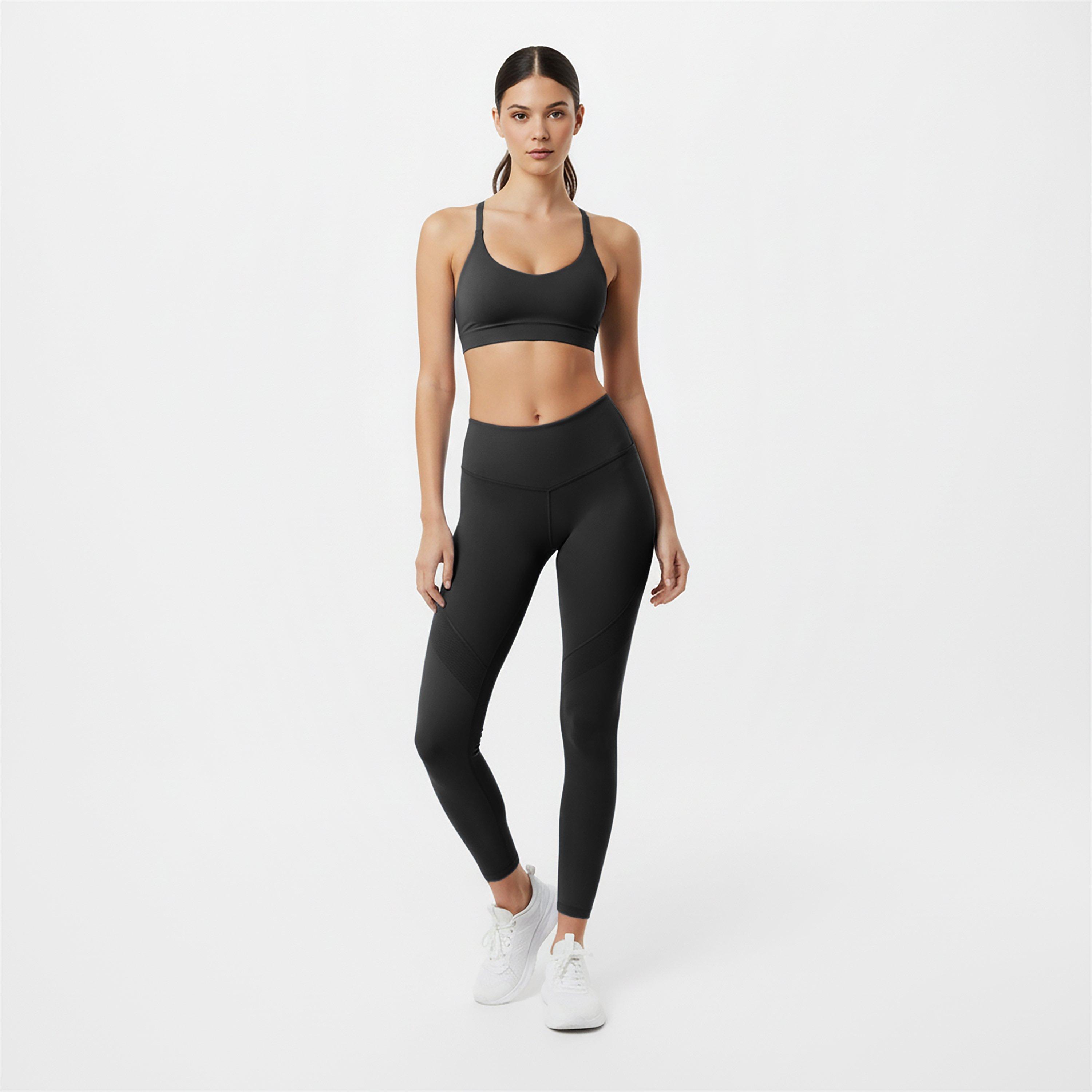 Black - USA Pro - Pro V Front Bra Womens - 5