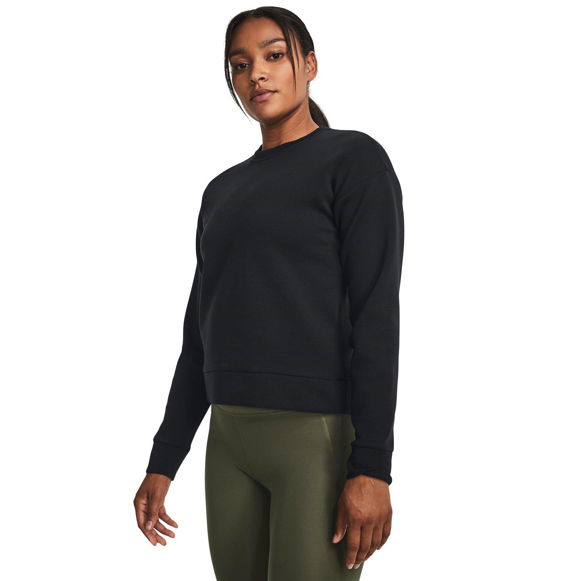 Schwarz/Weiß - Under Armour - Unstoppable Fleece Crew Sweatshirt - 2