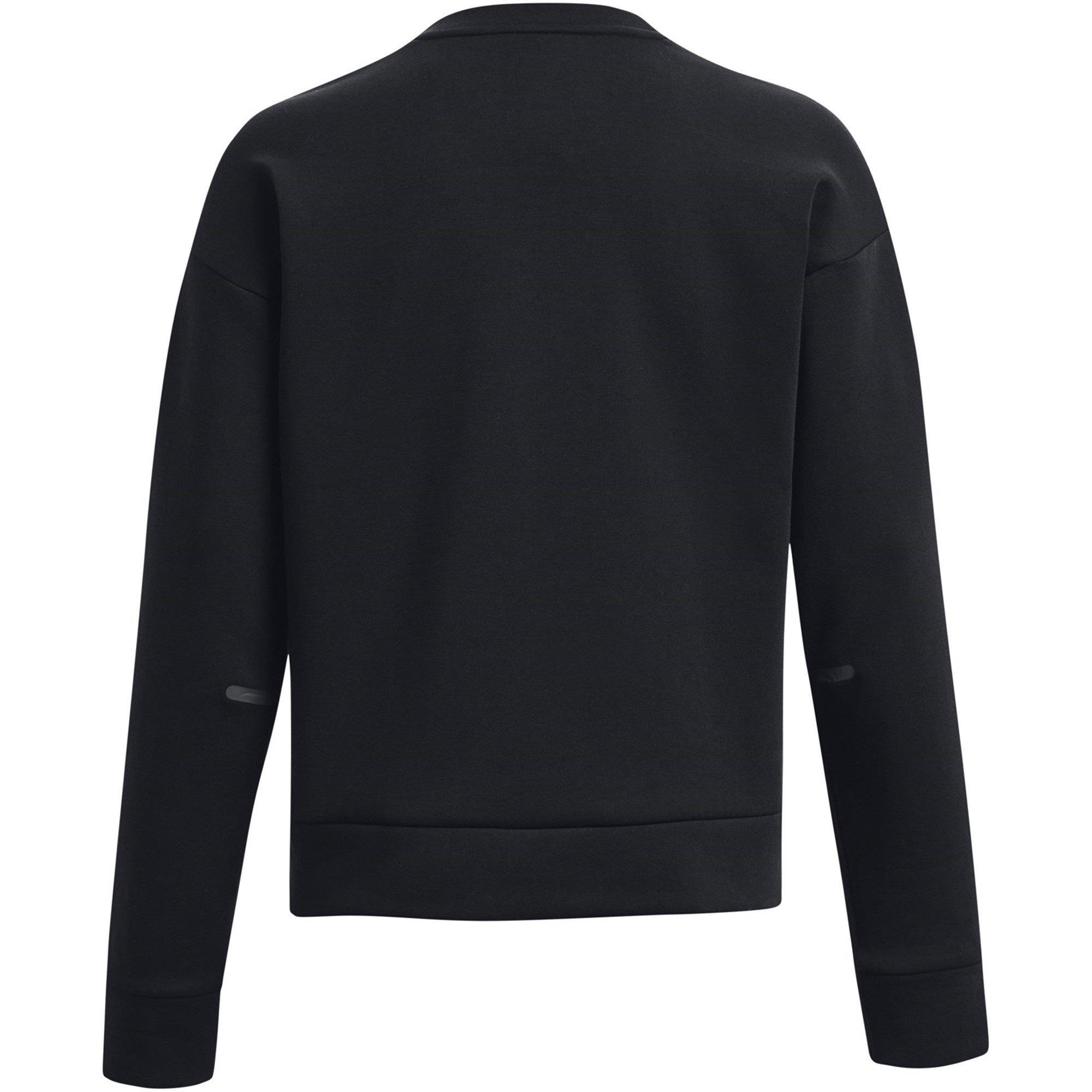 Schwarz/Weiß - Under Armour - Unstoppable Fleece Crew Sweatshirt - 6