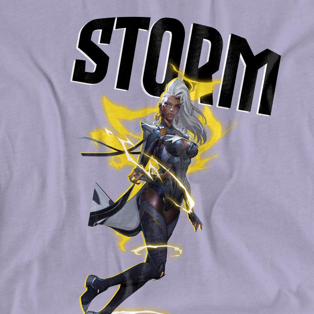 Lavender - Marvel - Games Rivals Storm Mistress Of The Skies T-Shirt - 2