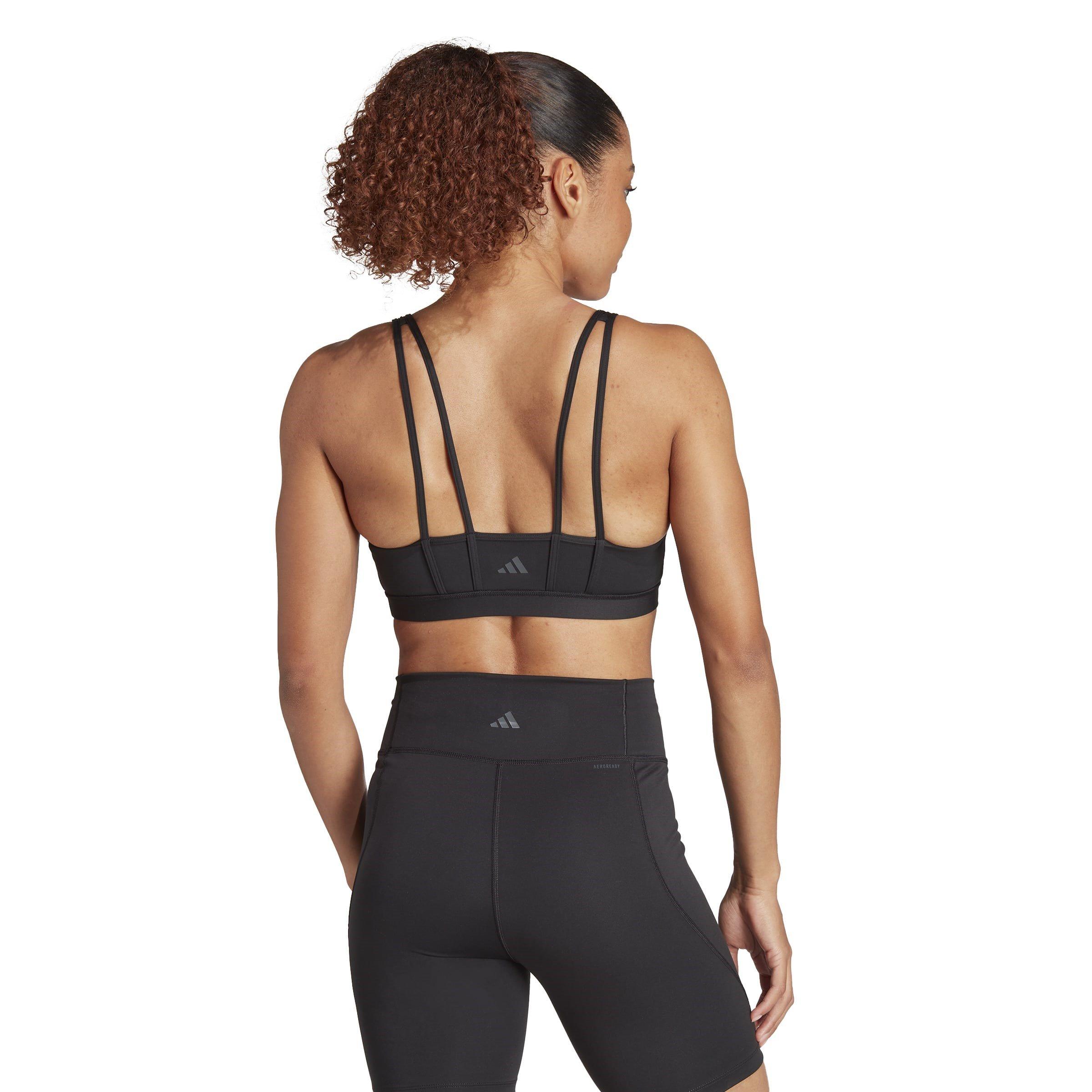 Black - adidas - adidas All Me Essentials Medium-Support Bra - 4