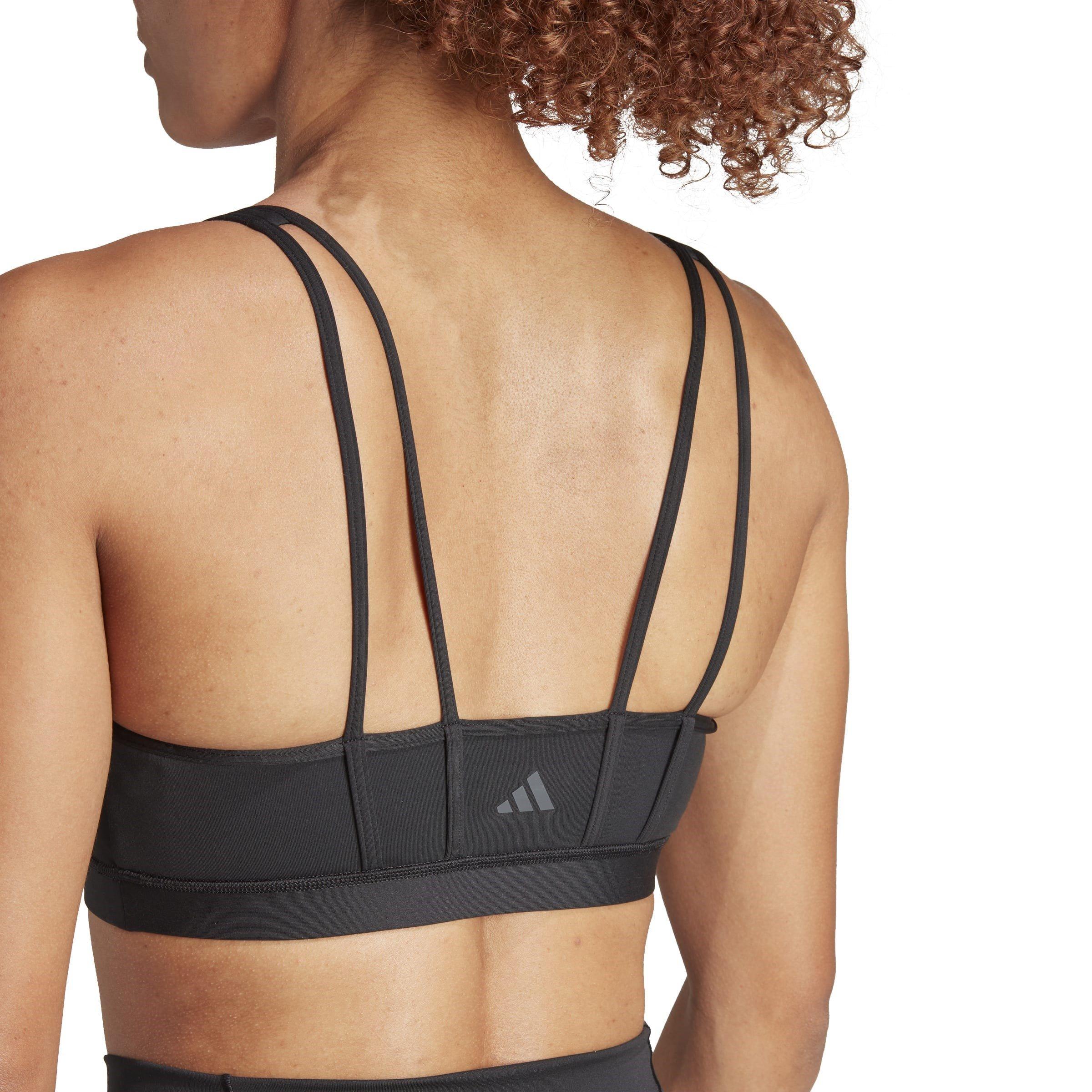 Black - adidas - adidas All Me Essentials Medium-Support Bra - 6